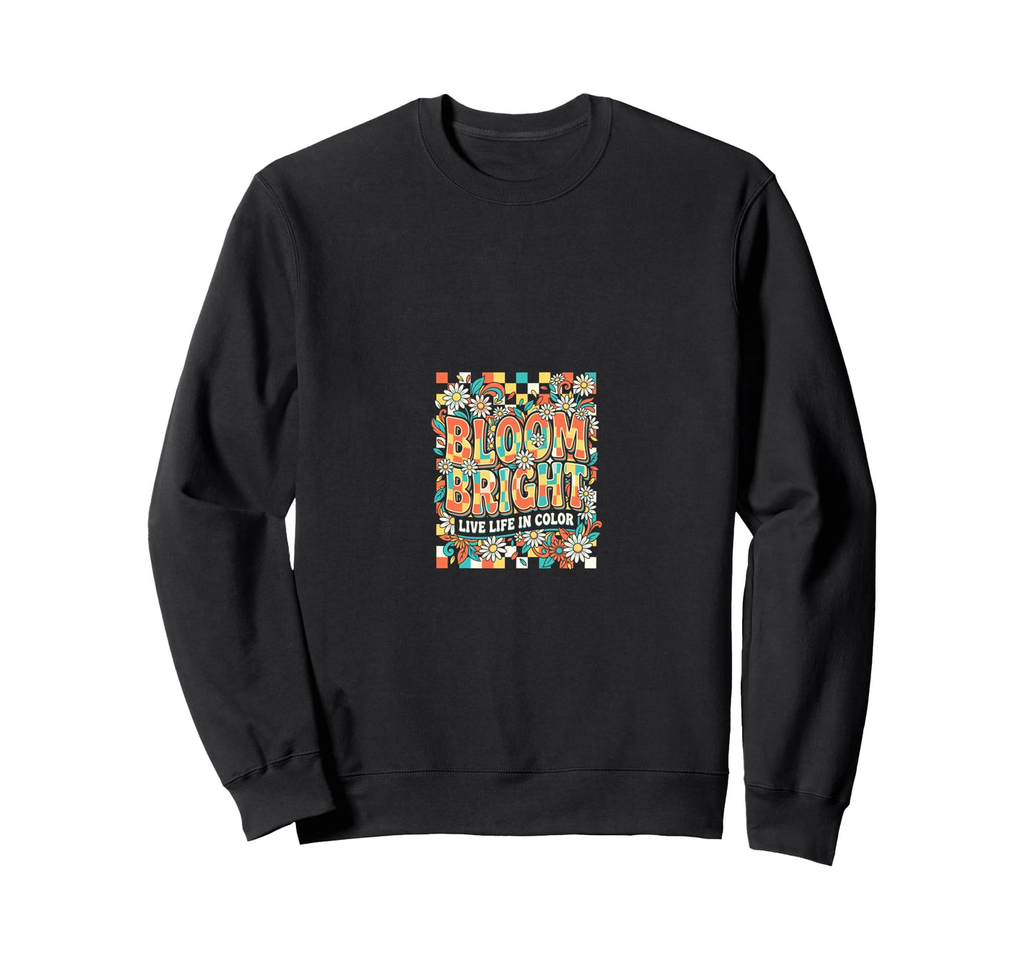 Blooming Floral Flower Arranging Daisy Sweatshirt - Graphic Print Unisex - T-Shirt, Sweatshirt, Hoodie