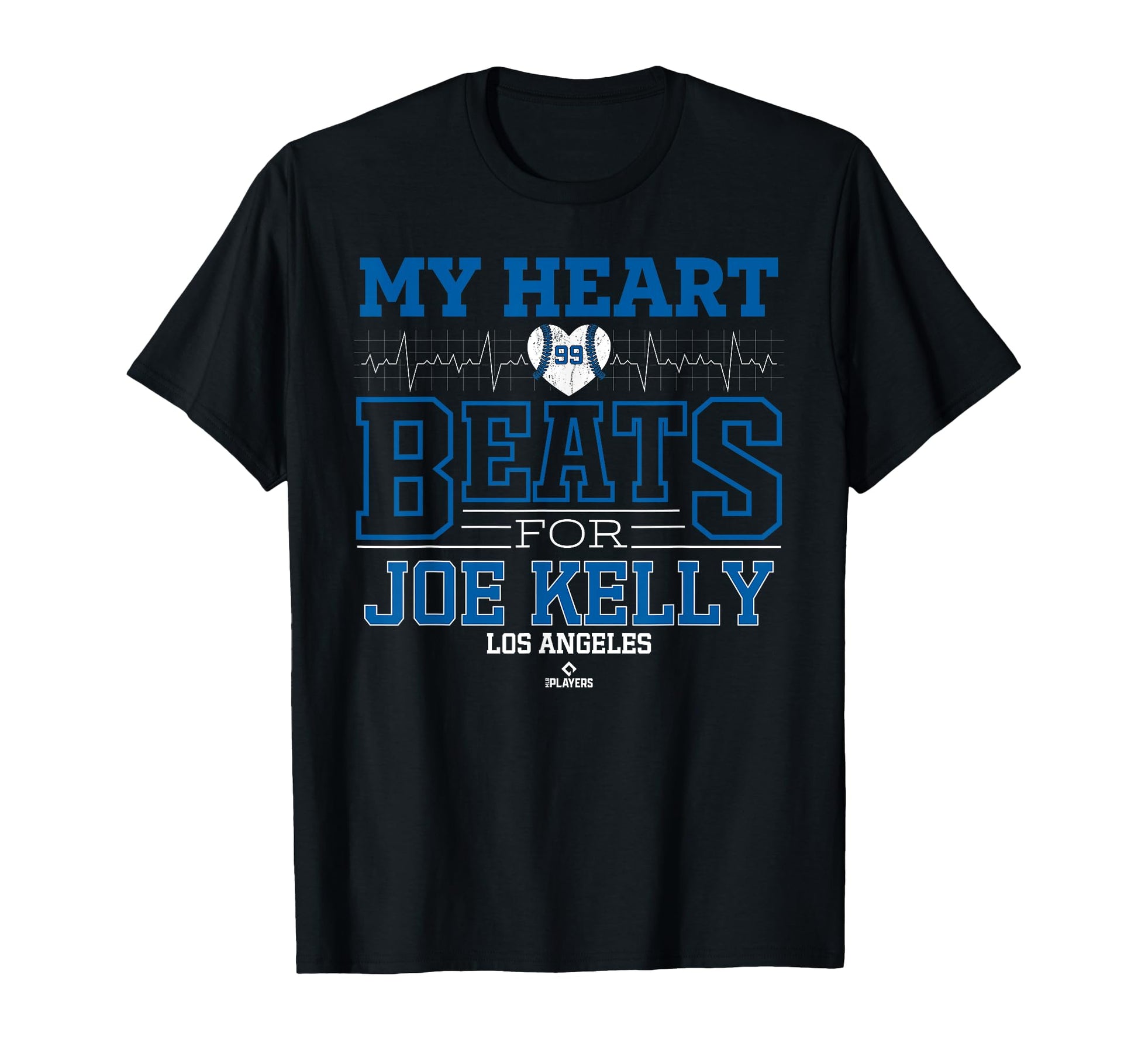 My Heart Beats Joe Kelly Los Angeles T-Shirt - Trendy Graphic Men Women - T-Shirt, Sweatshirt, Hoodie