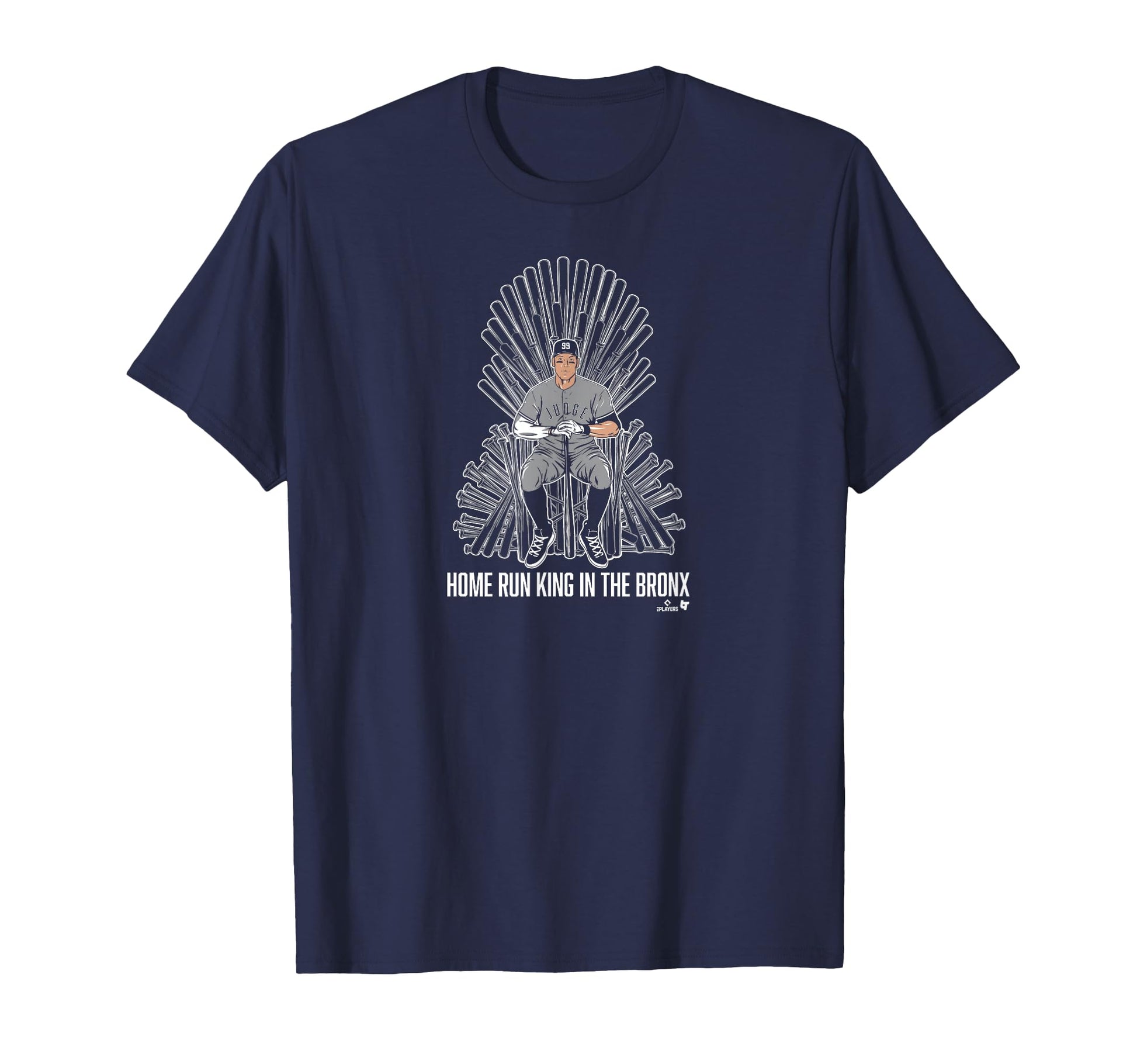 Aaron Judge Home Run King Bronx New T-Shirt - Novelty Apparel for Adults - T-Shirt, Sweatshirt, Hoodie