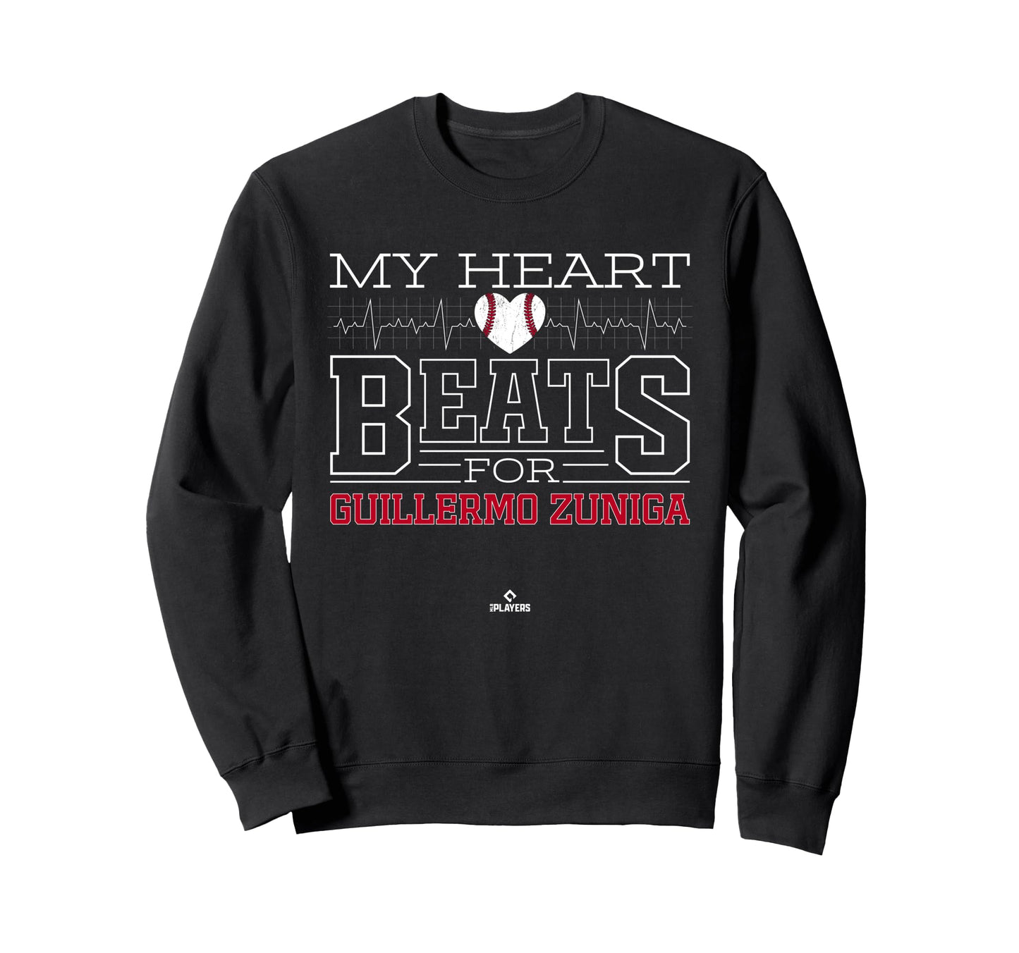 My Heart Beats Guillermo Zuniga Sweatshirt - Aesthetic Graphic for Adults - T-Shirt, Sweatshirt, Hoodie
