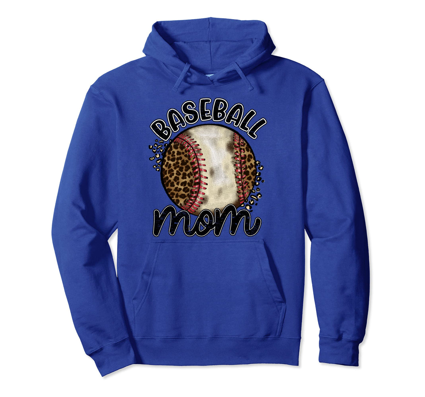 Baseball Mom Shirts Leopard Cheetah Hoodie - Casual Everyday Wear Men Women - T-Shirt, Sweatshirt, Hoodie