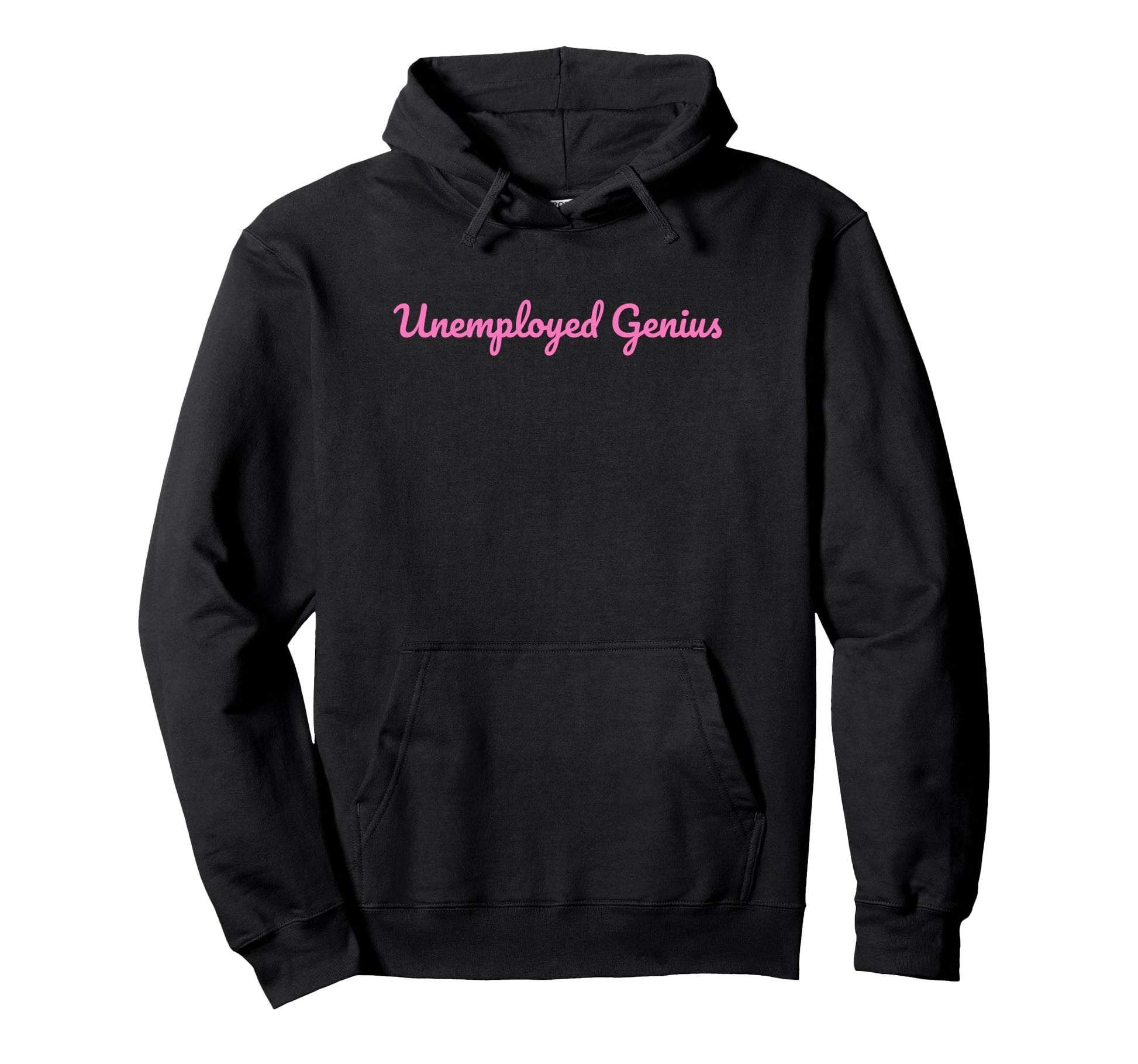Unemployed Genius Funny Y2K Aesthetic Hoodie - Casual Everyday Wear Unisex - T-Shirt, Sweatshirt, Hoodie