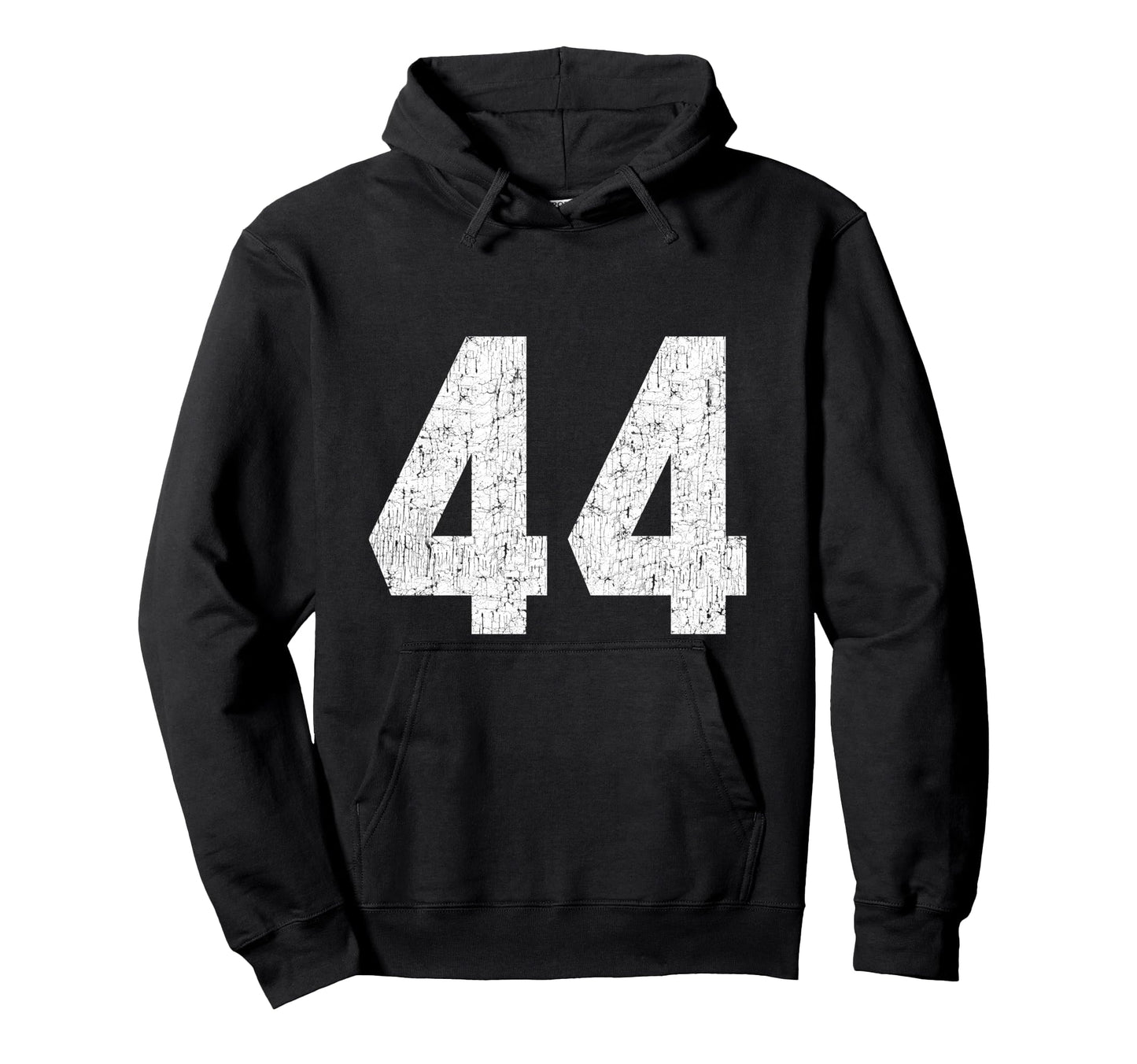 44 Jersey Uniform Varsity Sports Number Hoodie - Graphic Print for Adults - T-Shirt, Sweatshirt, Hoodie