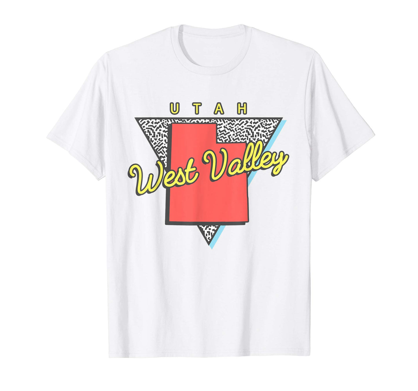 West Valley Utah Triangle Ut City T-Shirt - Unique Graphic for Adults - T-Shirt, Sweatshirt, Hoodie