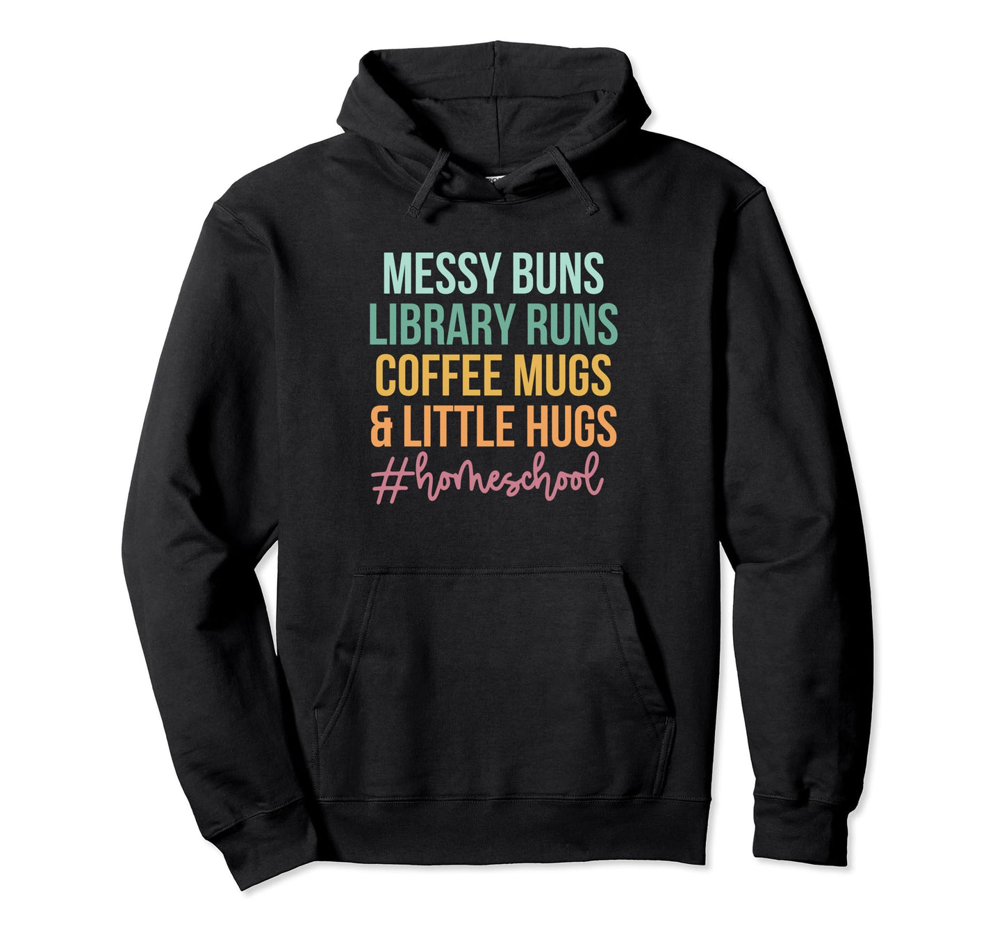 Messy Buns Library Runs Coffee Mugs Hoodie - Novelty Apparel for Adults - T-Shirt, Sweatshirt, Hoodie