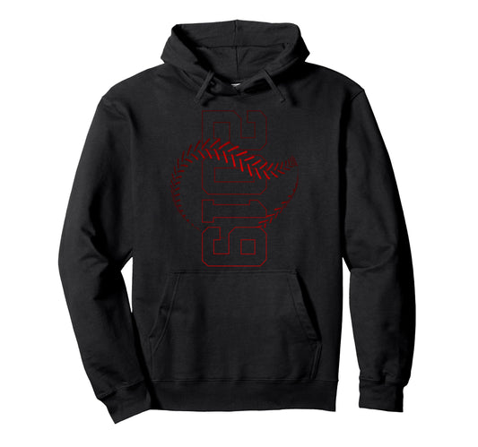 7 Years 2019 Baseball 7Th Birthday Hoodie - Trendy Graphic Unisex - T-Shirt, Sweatshirt, Hoodie