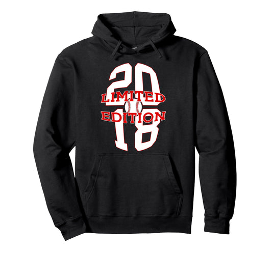 8 Years 2018 Baseball 8Th Birthday Hoodie - Graphic Print Men Women - T-Shirt, Sweatshirt, Hoodie