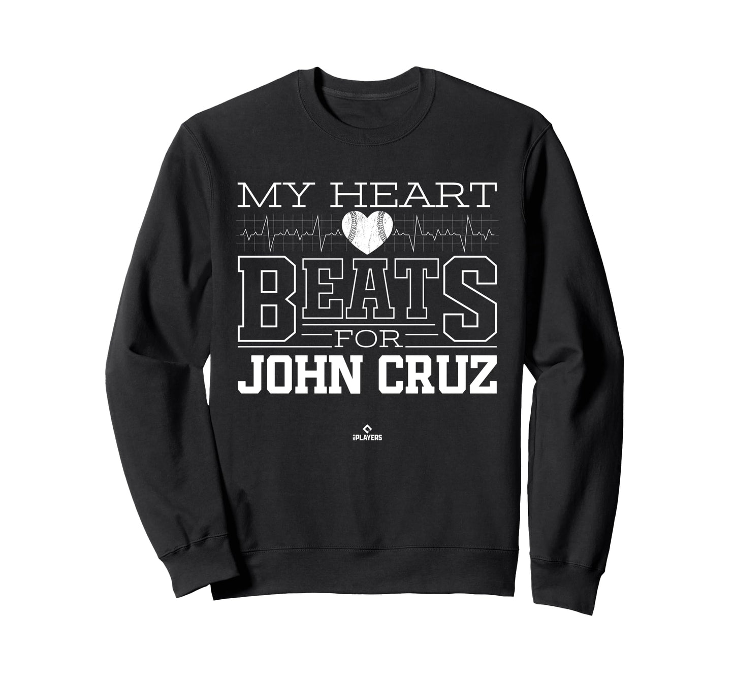 My Heart Beats John Cruz Prospect Sweatshirt - Minimalist Print Unisex - T-Shirt, Sweatshirt, Hoodie