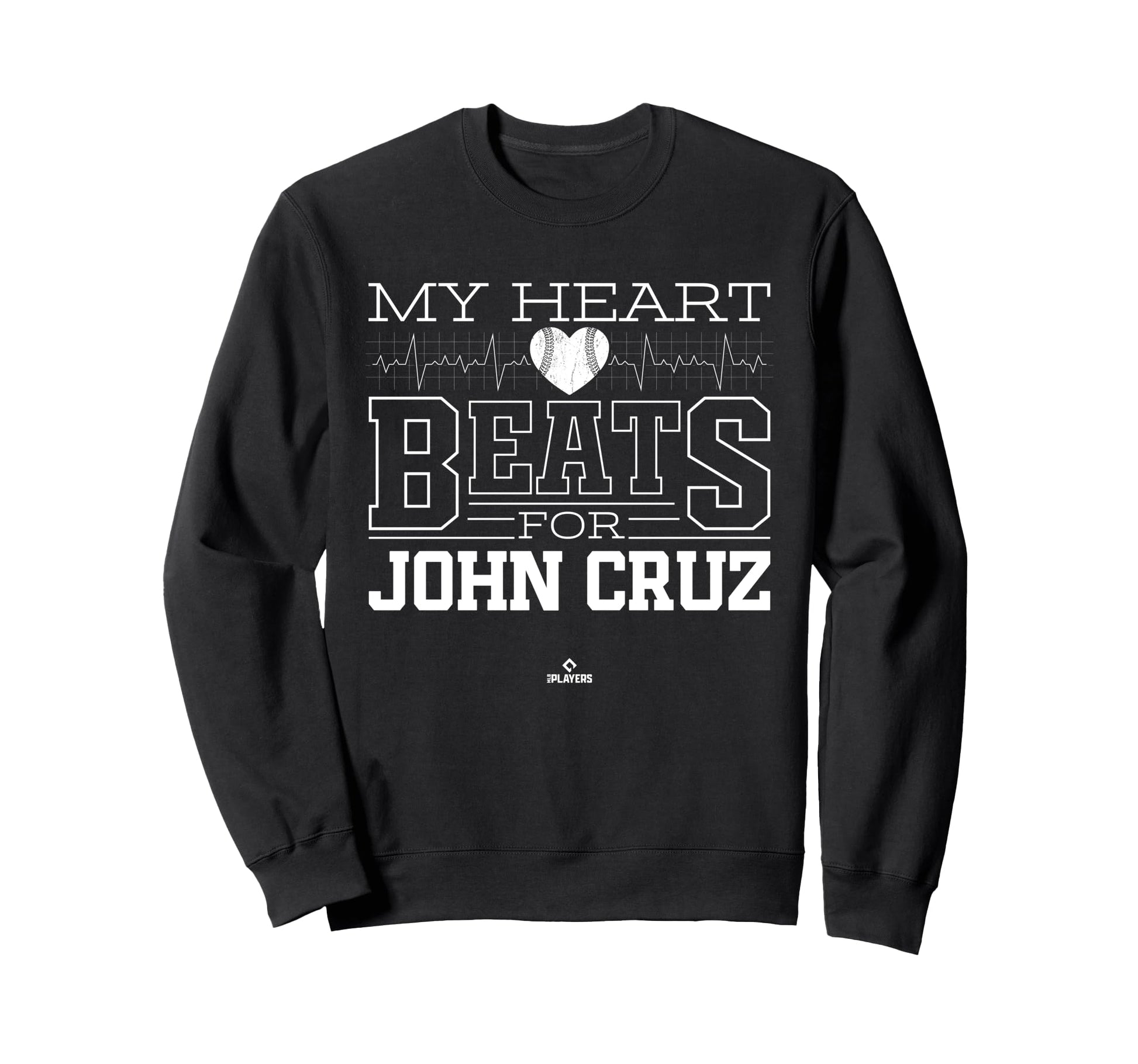 My Heart Beats John Cruz Prospect Sweatshirt - Minimalist Print Unisex - T-Shirt, Sweatshirt, Hoodie