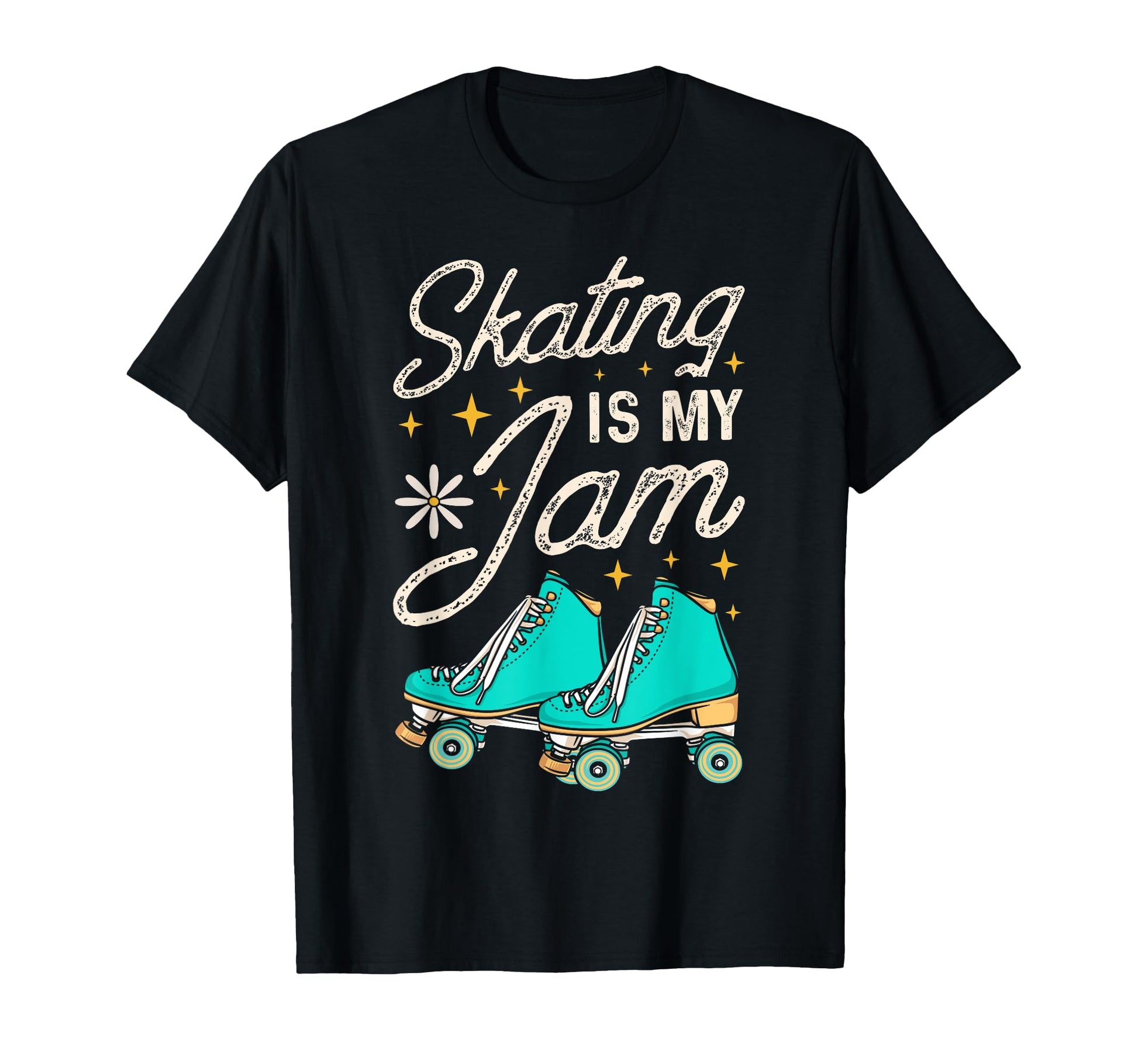 Roller Skating Skate 1970S Skating T-Shirt - Fun Novelty Design for Adults - T-Shirt, Sweatshirt, Hoodie