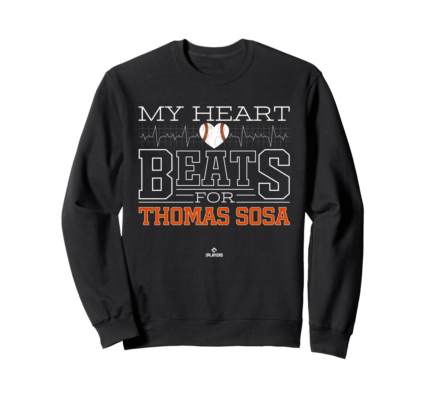 My Heart Beats Thomas Sosa Prospect Sweatshirt - Trendy Graphic for Adults - T-Shirt, Sweatshirt, Hoodie
