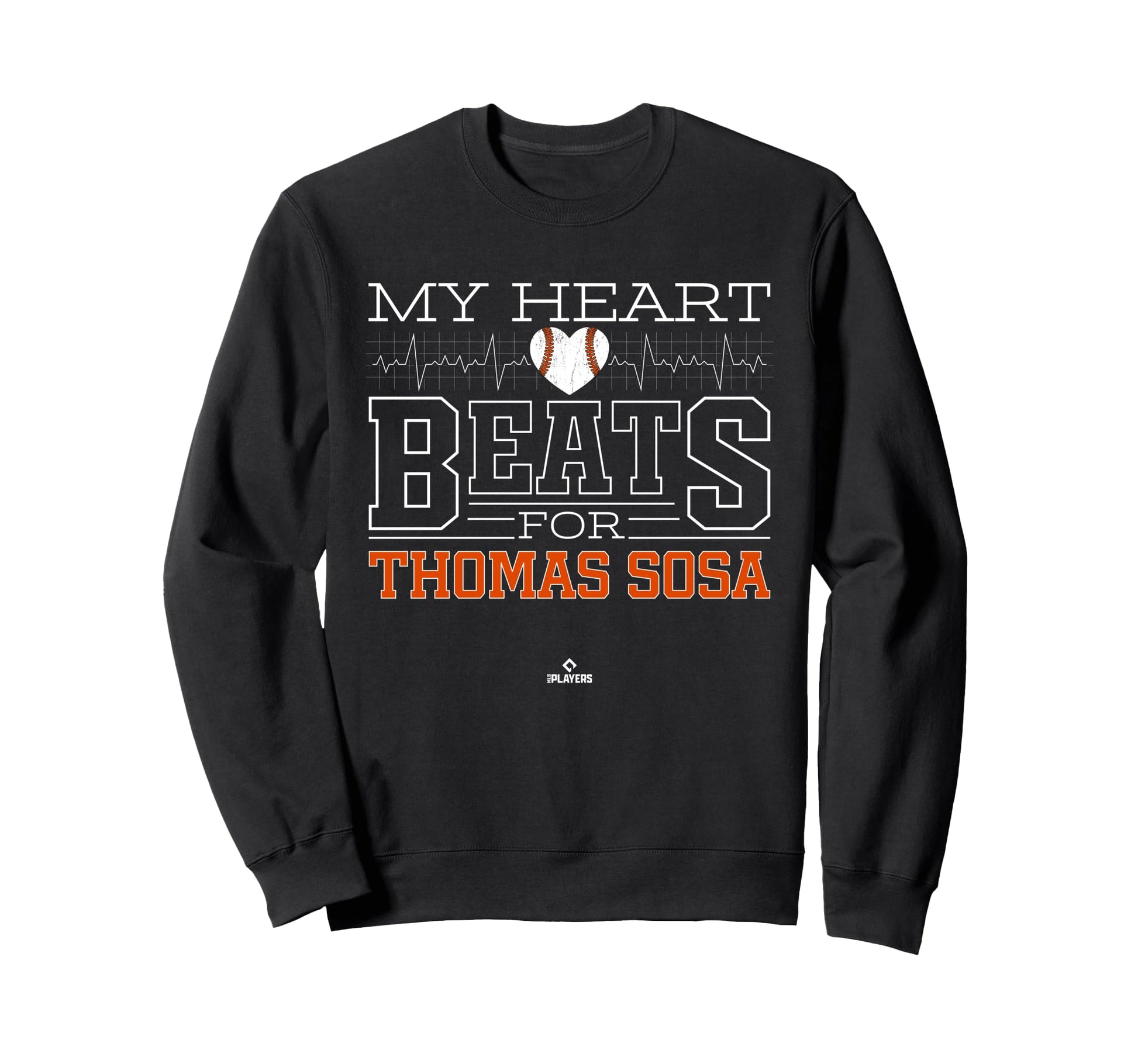 My Heart Beats Thomas Sosa Prospect Sweatshirt - Trendy Graphic for Adults - T-Shirt, Sweatshirt, Hoodie