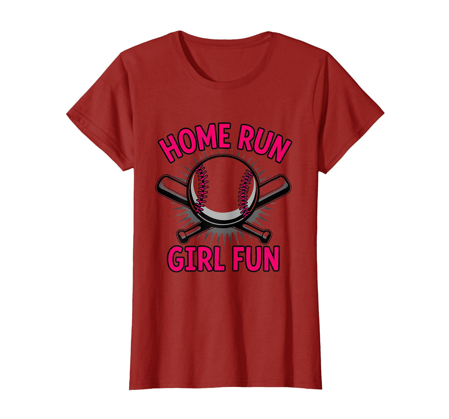 Home Run Fun Softball T-Shirt - Casual Everyday Wear Men Women - T-Shirt, Sweatshirt, Hoodie