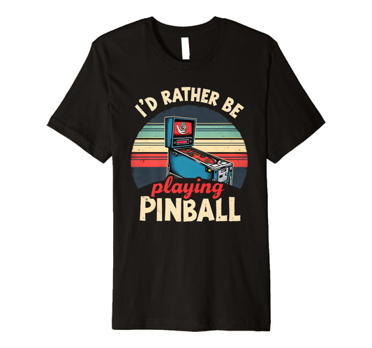 Arcade Game Pinball Machines Lover T-Shirt - Aesthetic Graphic for Adults - T-Shirt, Sweatshirt, Hoodie