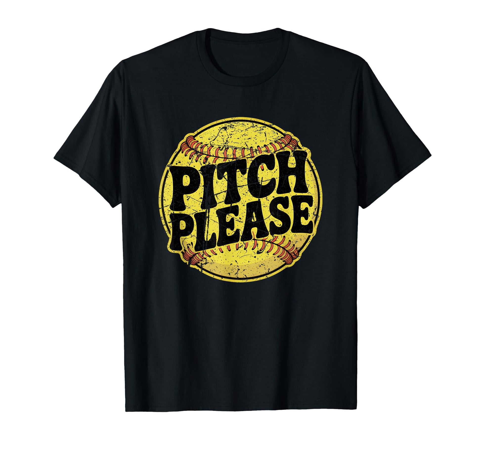 Pitch Please Funny Pun Sports Pitcher T-Shirt - Custom Art Print Men Women - T-Shirt, Sweatshirt, Hoodie