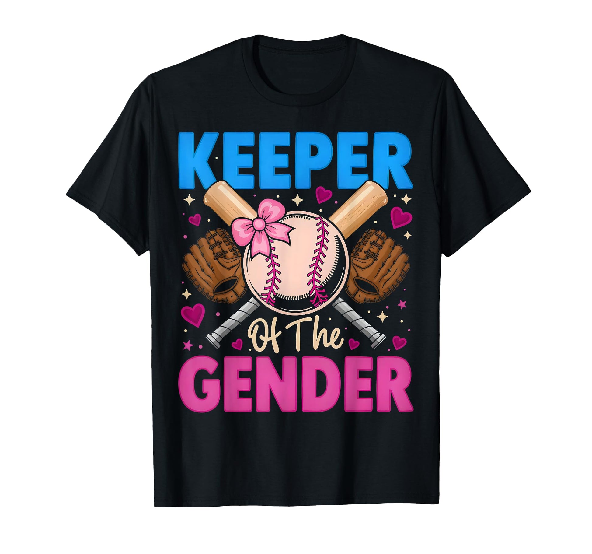 Keeper Gender Baseball Or Bows Gender T-Shirt - Streetwear Style Unisex - T-Shirt, Sweatshirt, Hoodie