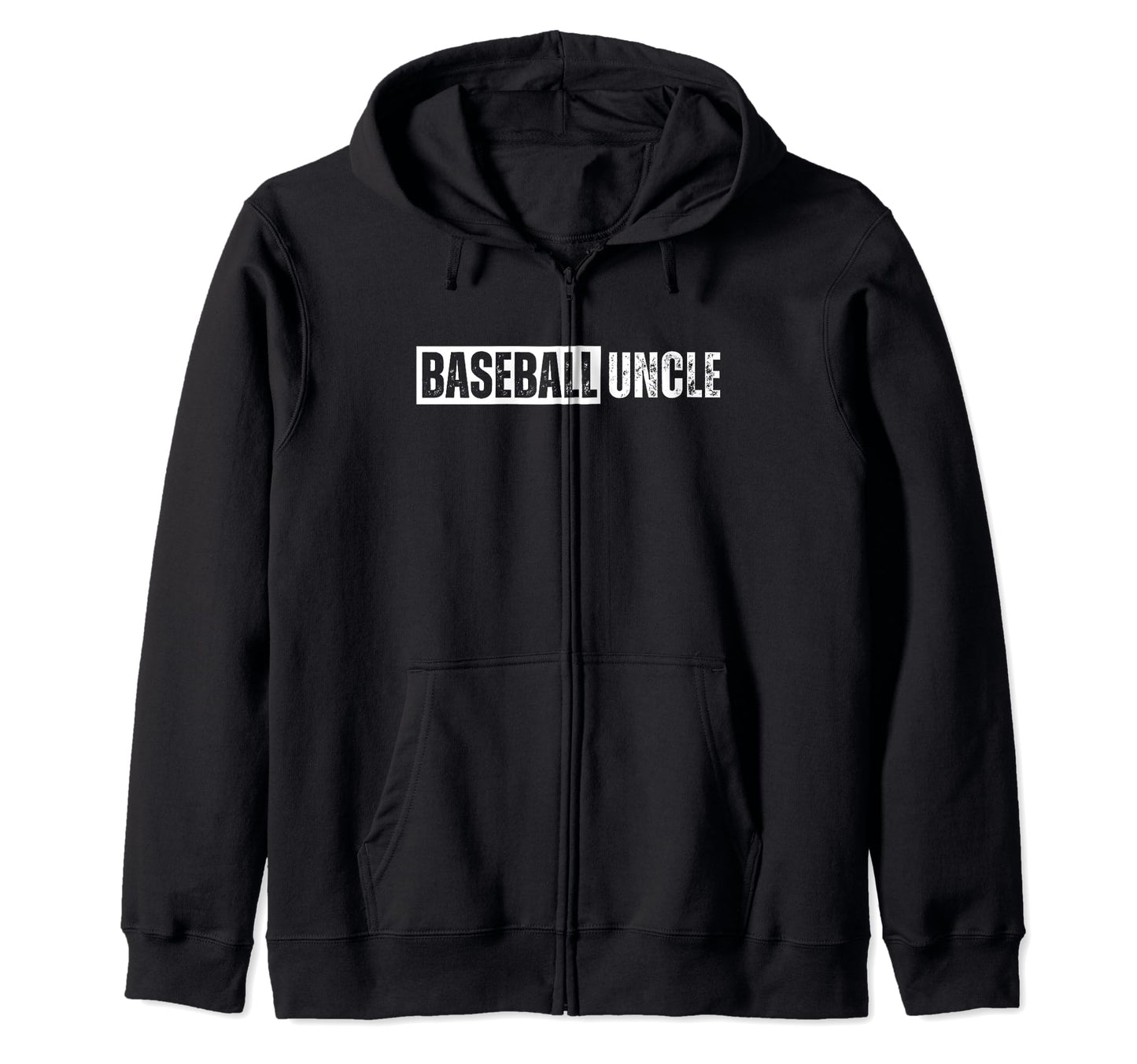 Baseball Uncle Distressed T Shirts T-Shirt - Minimalist Print for Adults - T-Shirt, Sweatshirt, Hoodie