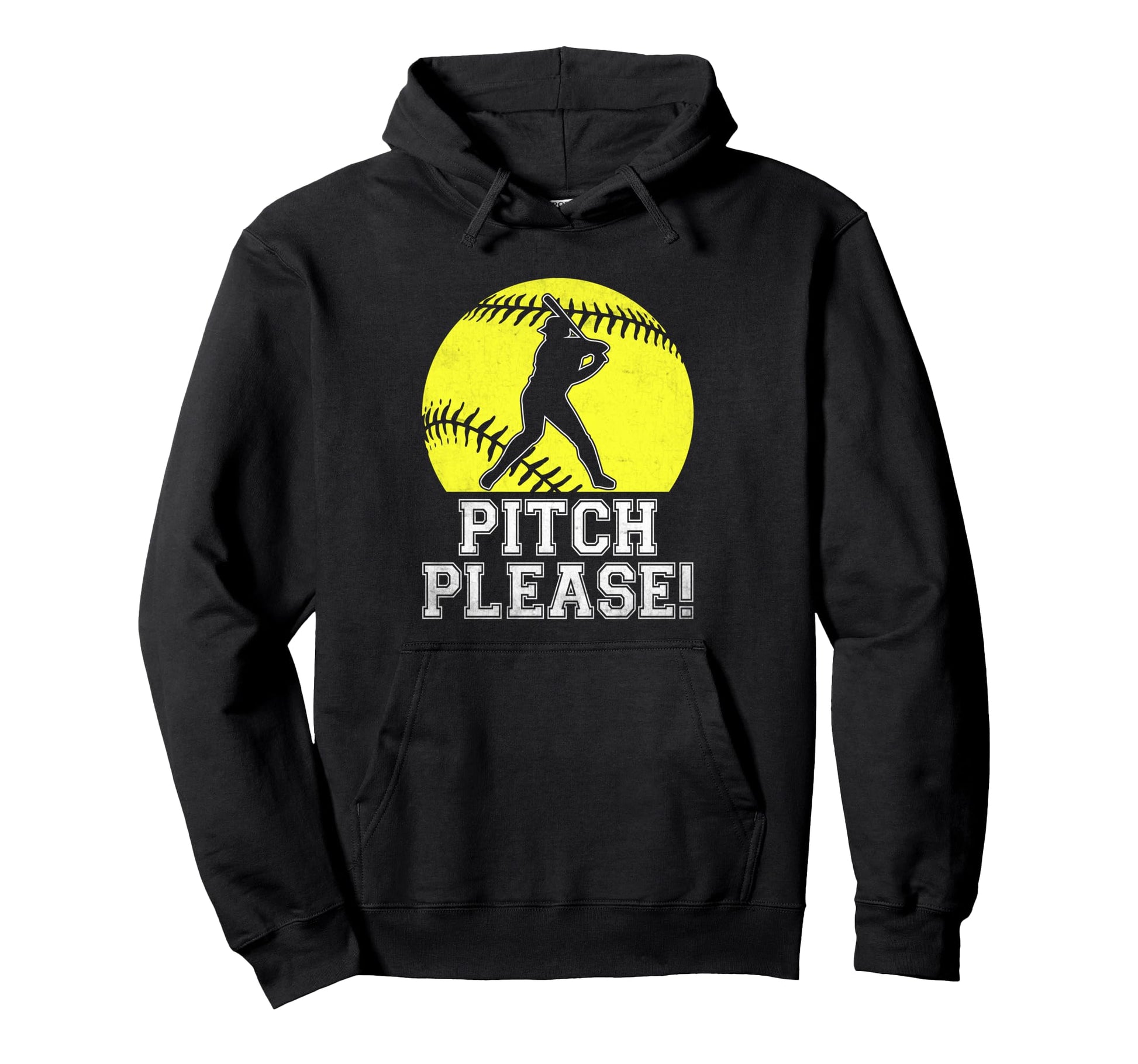 Pitch Please Catcher Pitcher Softballer Hoodie - Graphic Print Men Women - T-Shirt, Sweatshirt, Hoodie