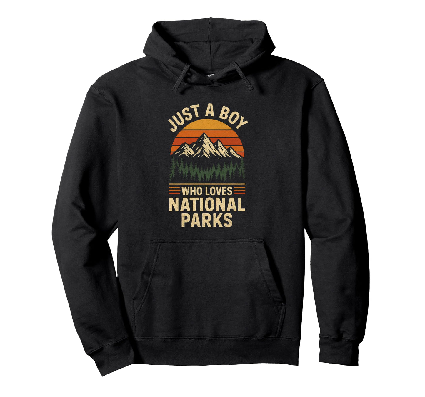 Just Who Loves National Parks Hiking Hoodie - Graphic Print Unisex - T-Shirt, Sweatshirt, Hoodie