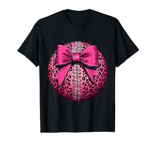 Baseball Coquette Bow Baseball Player T-Shirt - Trendy Graphic Unisex - T-Shirt, Sweatshirt, Hoodie