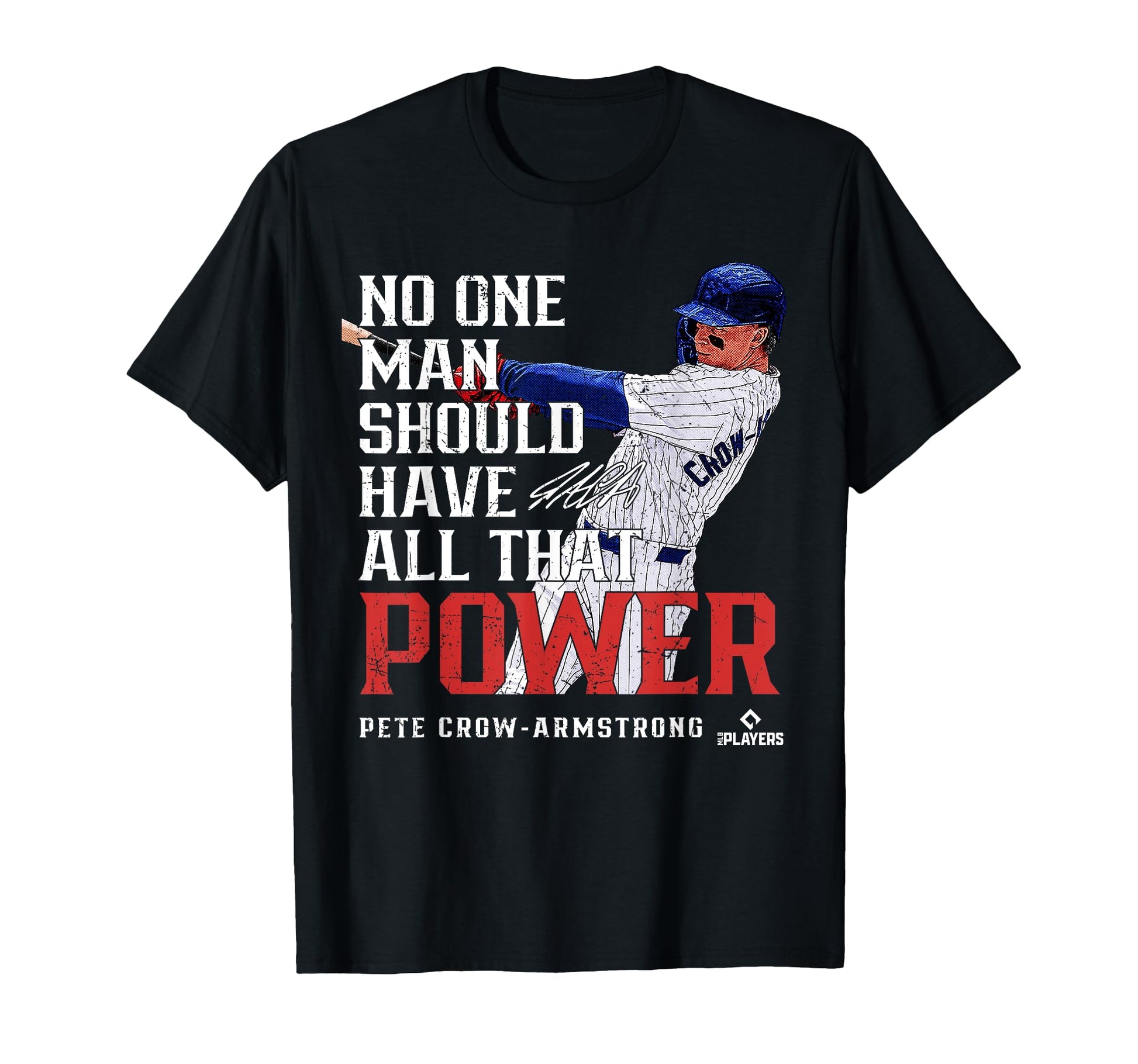 Pete Crow Armstrong Power Chicago T-Shirt - Custom Art Print Unisex - T-Shirt, Sweatshirt, Hoodie