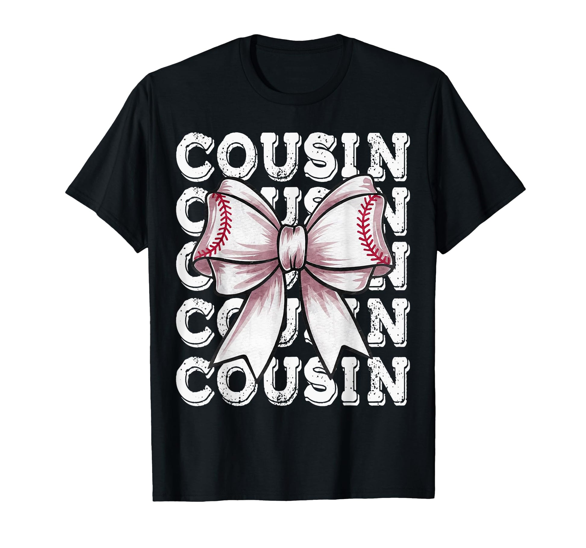 Coquette Baseball Cousin Matching T-Shirt - Minimalist Print for Adults - T-Shirt, Sweatshirt, Hoodie