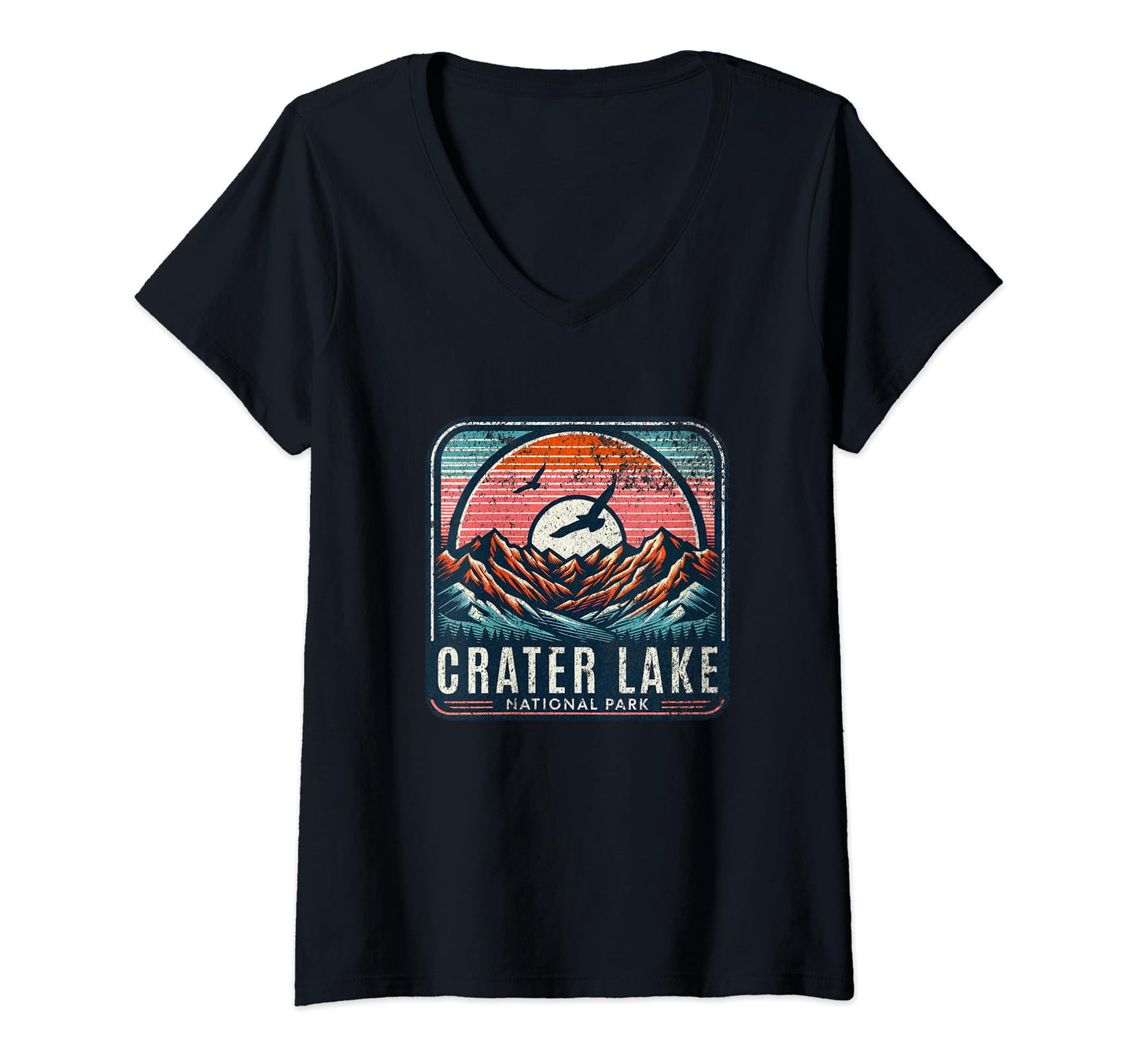 Crater Lake National Park Oregon Usa Sweatshirt - Graphic Print for Adults - T-Shirt, Sweatshirt, Hoodie