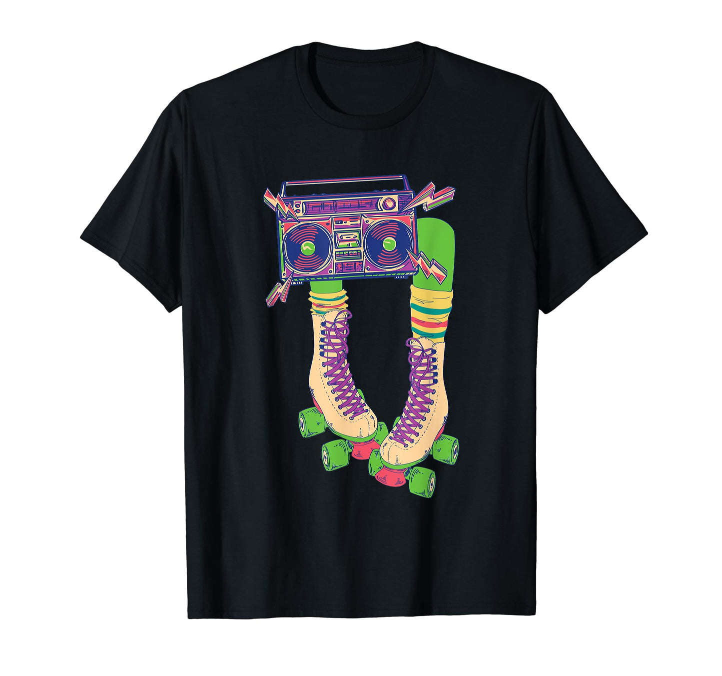 Roller Skating Skater Derby Skate Shoes T-Shirt - Unique Graphic Unisex - T-Shirt, Sweatshirt, Hoodie