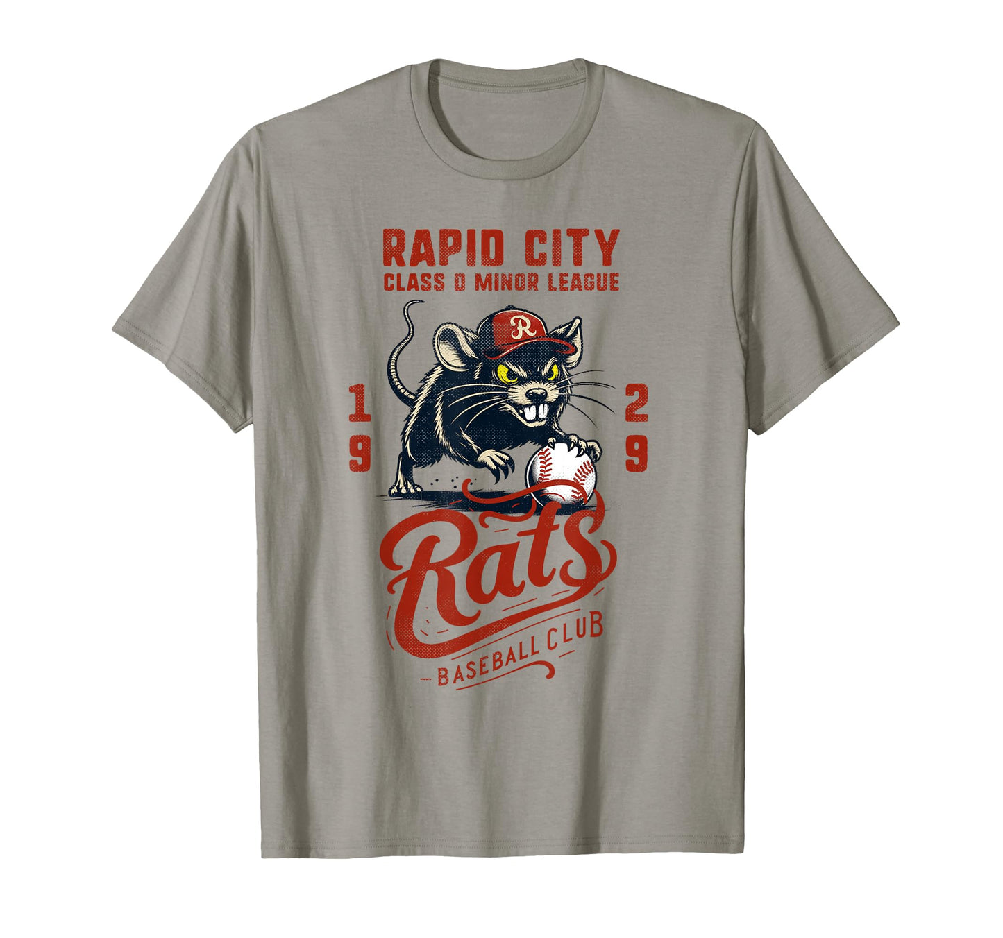Rapid City Rats Minor League Baseball T-Shirt - Streetwear Style Unisex - T-Shirt, Sweatshirt, Hoodie