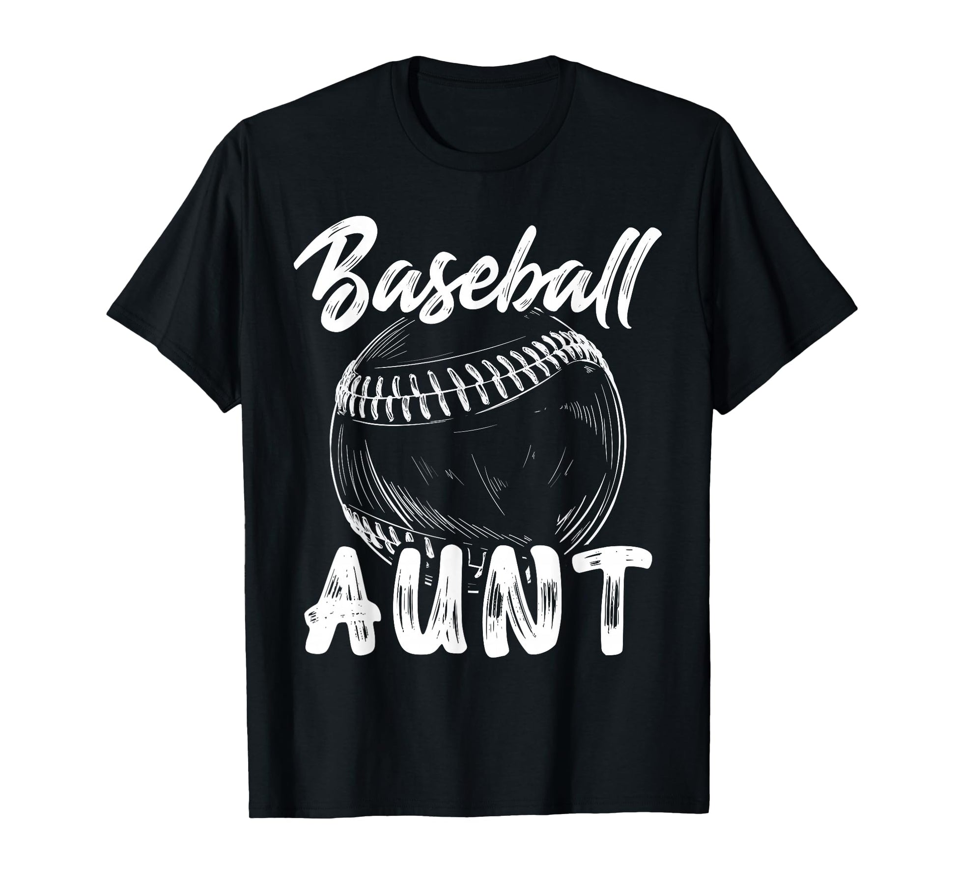 Baseball Aunt Family Matching Players T-Shirt - Graphic Print for Adults - T-Shirt, Sweatshirt, Hoodie