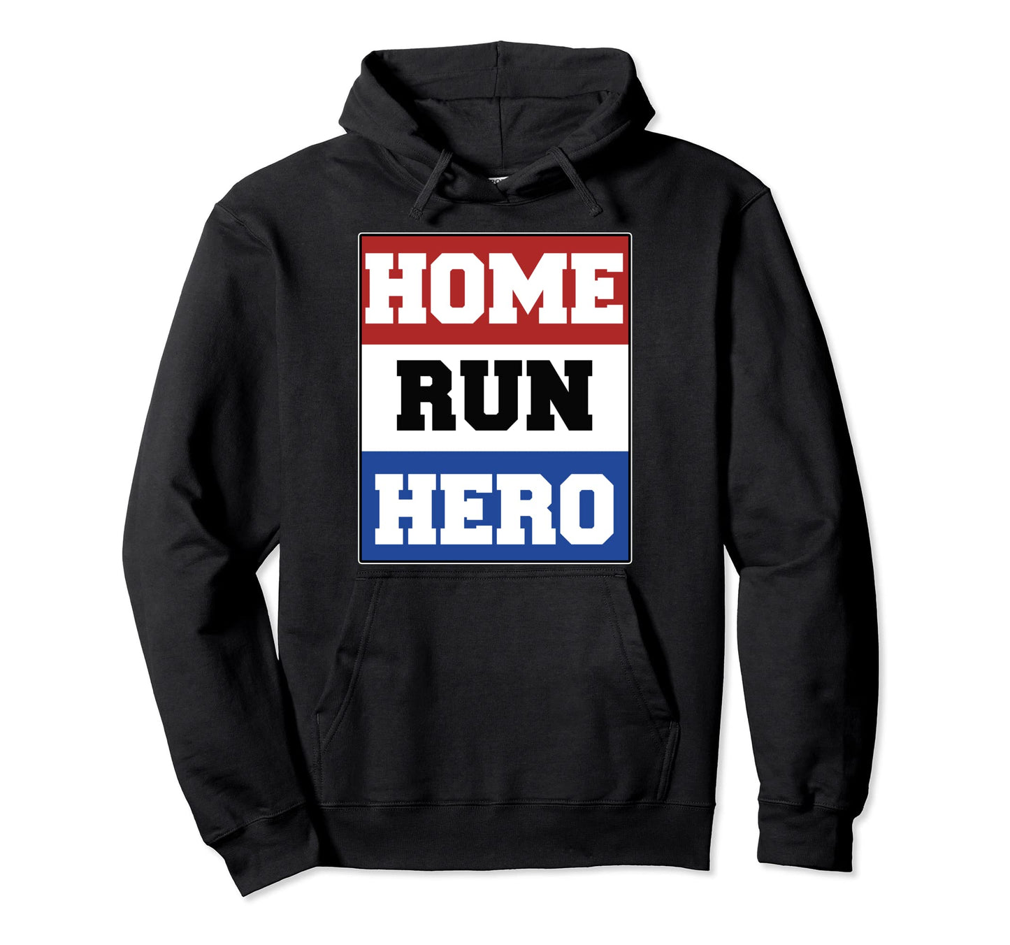 Baseball Sports Home Run Hero Baseball Hoodie - Streetwear Style Men Women - T-Shirt, Sweatshirt, Hoodie