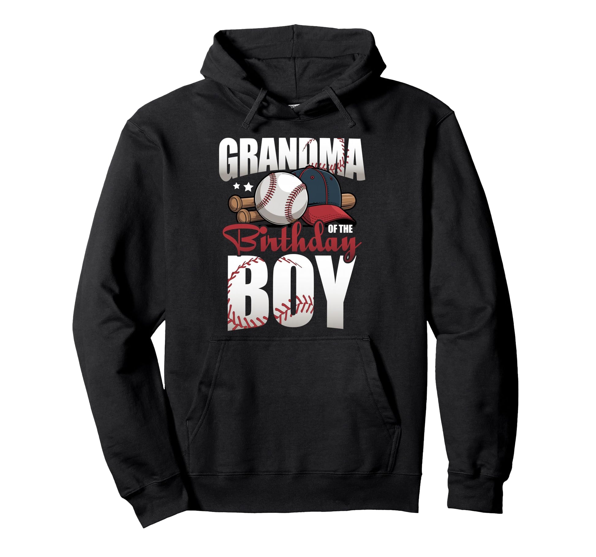 Grandma Birthday Matching Baseball Hoodie - Streetwear Style Unisex - T-Shirt, Sweatshirt, Hoodie