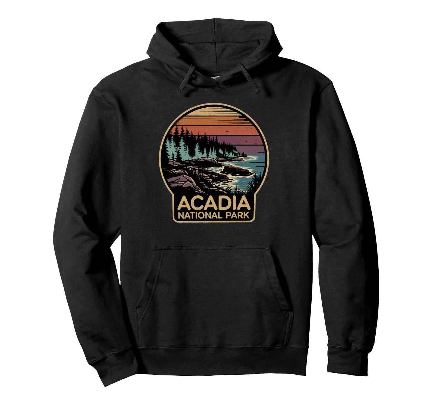 Acadia National Park Scenic Acadia Hoodie - Custom Art Print Men Women - T-Shirt, Sweatshirt, Hoodie