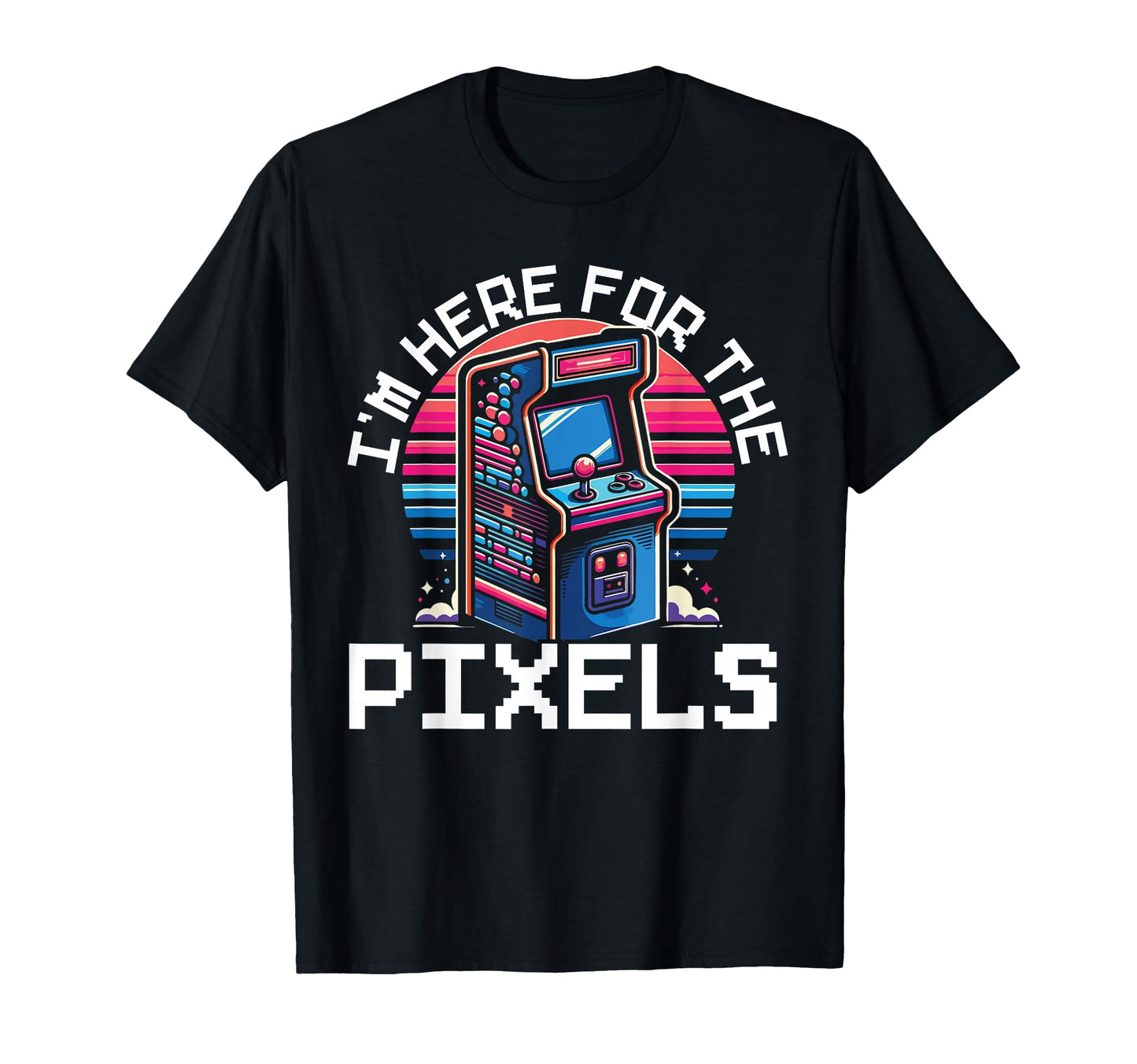 80S Arcade Nostalgia Pixel Art Video T-Shirt - Aesthetic Graphic Men Women - T-Shirt, Sweatshirt, Hoodie