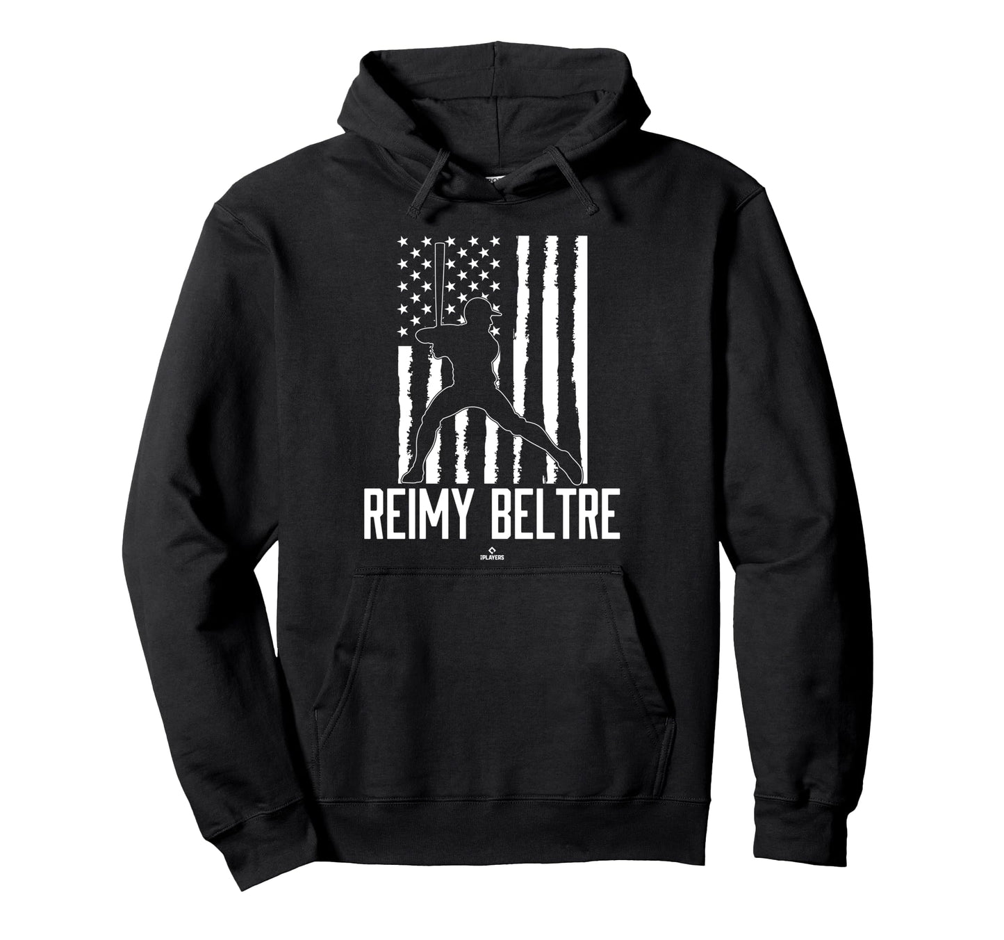 Distressed Flag Swing Reimy Beltre Prospect Hoodie - Graphic Print Unisex - T-Shirt, Sweatshirt, Hoodie