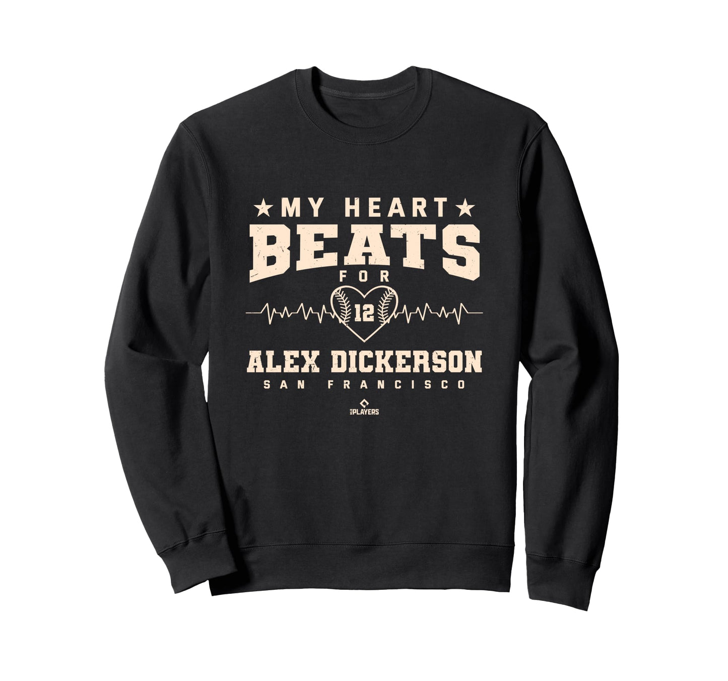 My Heart Beats Alex Dickerson Sweatshirt - Graphic Print for Adults - T-Shirt, Sweatshirt, Hoodie