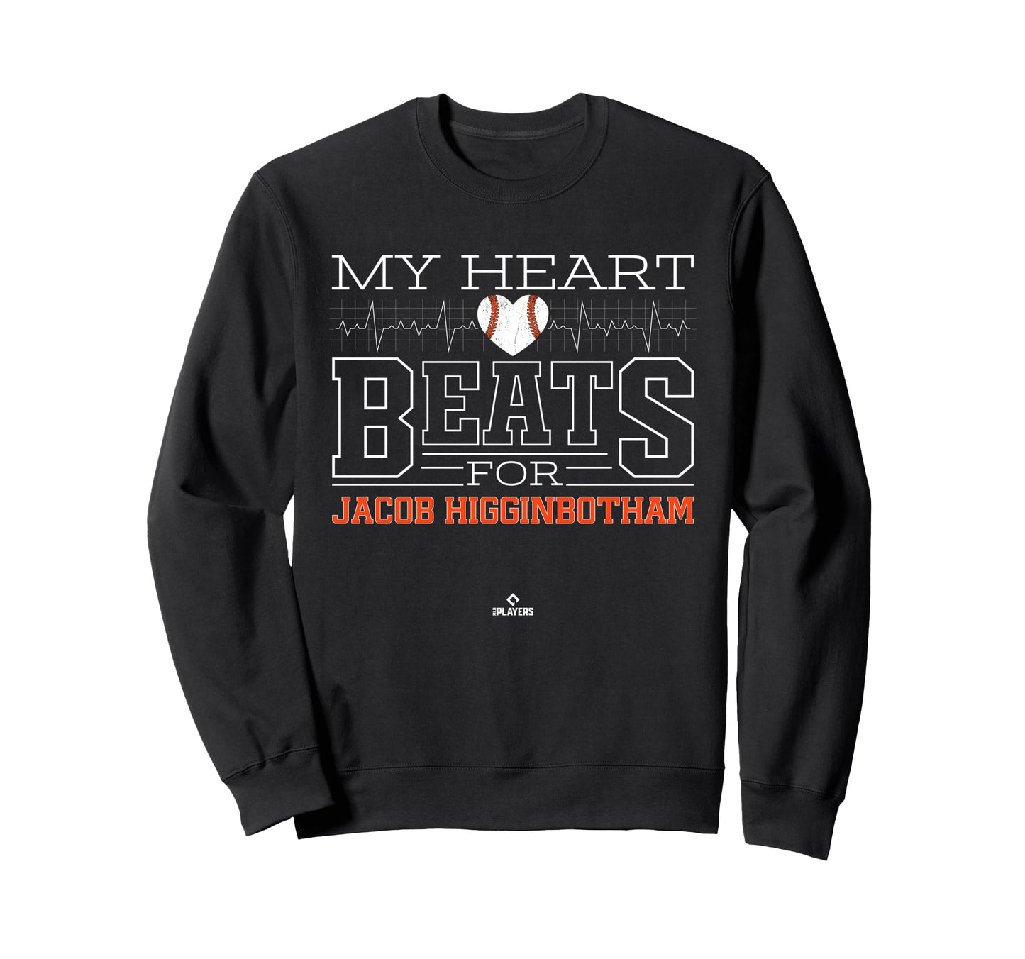 My Heart Beats Jacob Higginbotham Sweatshirt - Trendy Graphic for Adults - T-Shirt, Sweatshirt, Hoodie