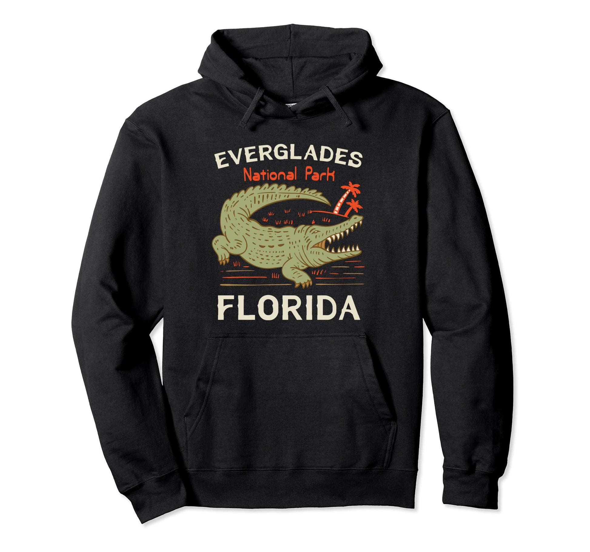 Florida Everglades National Park Hoodie - Aesthetic Graphic for Adults - T-Shirt, Sweatshirt, Hoodie