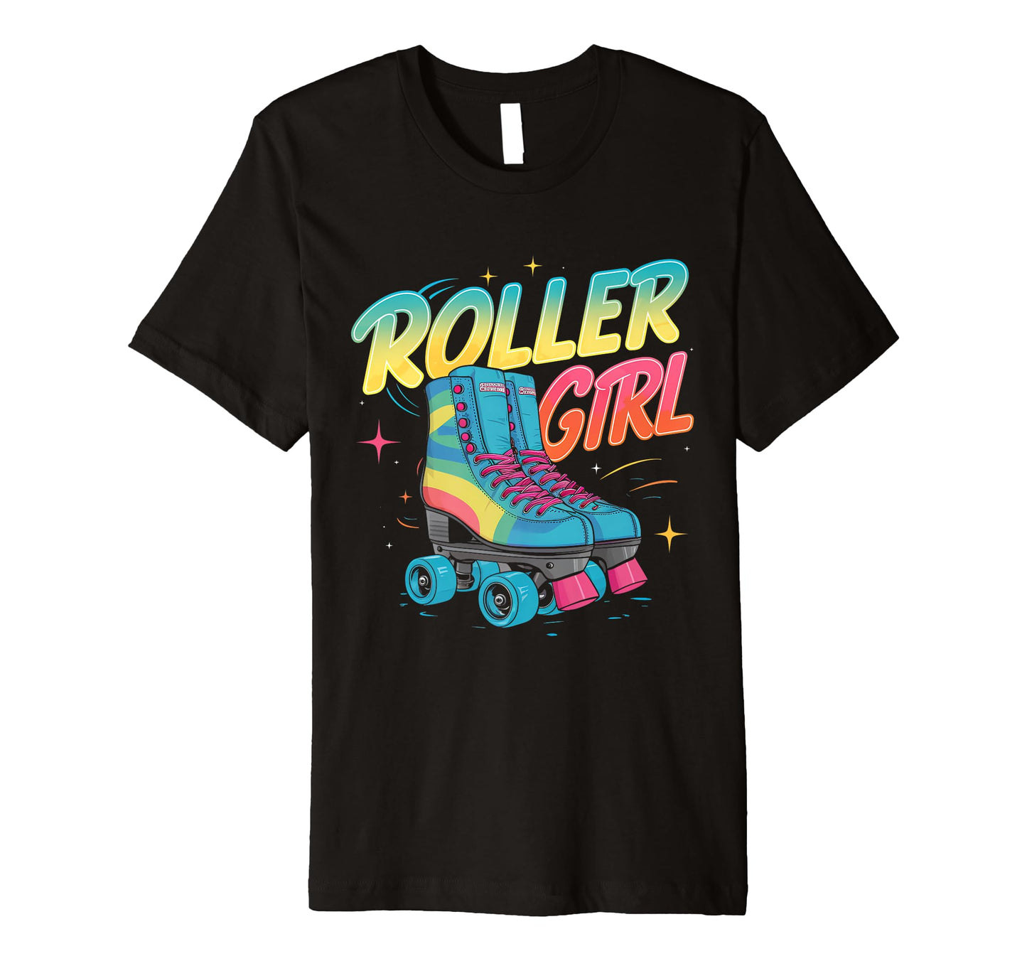 Roller Skater Skating 70S 80S Skates T-Shirt - Trendy Graphic Men Women - T-Shirt, Sweatshirt, Hoodie