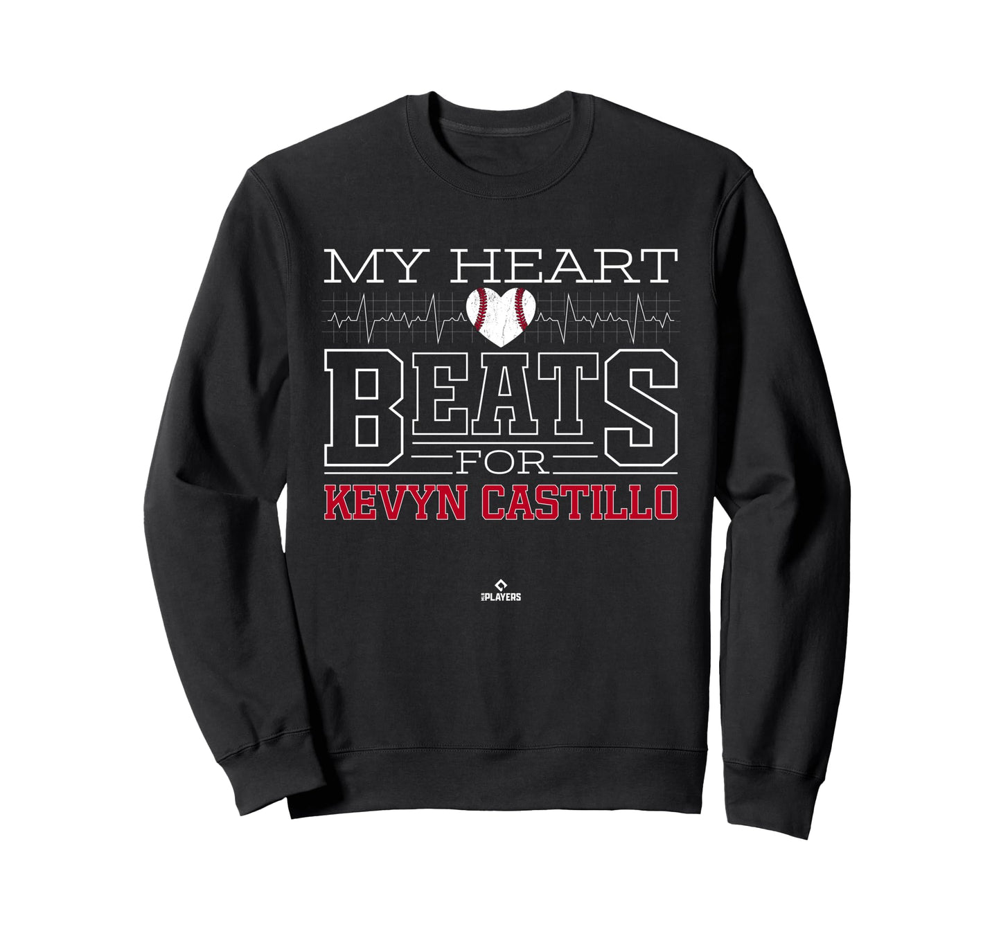 My Heart Beats Kevyn Castillo Sweatshirt - Casual Everyday Wear Men Women - T-Shirt, Sweatshirt, Hoodie