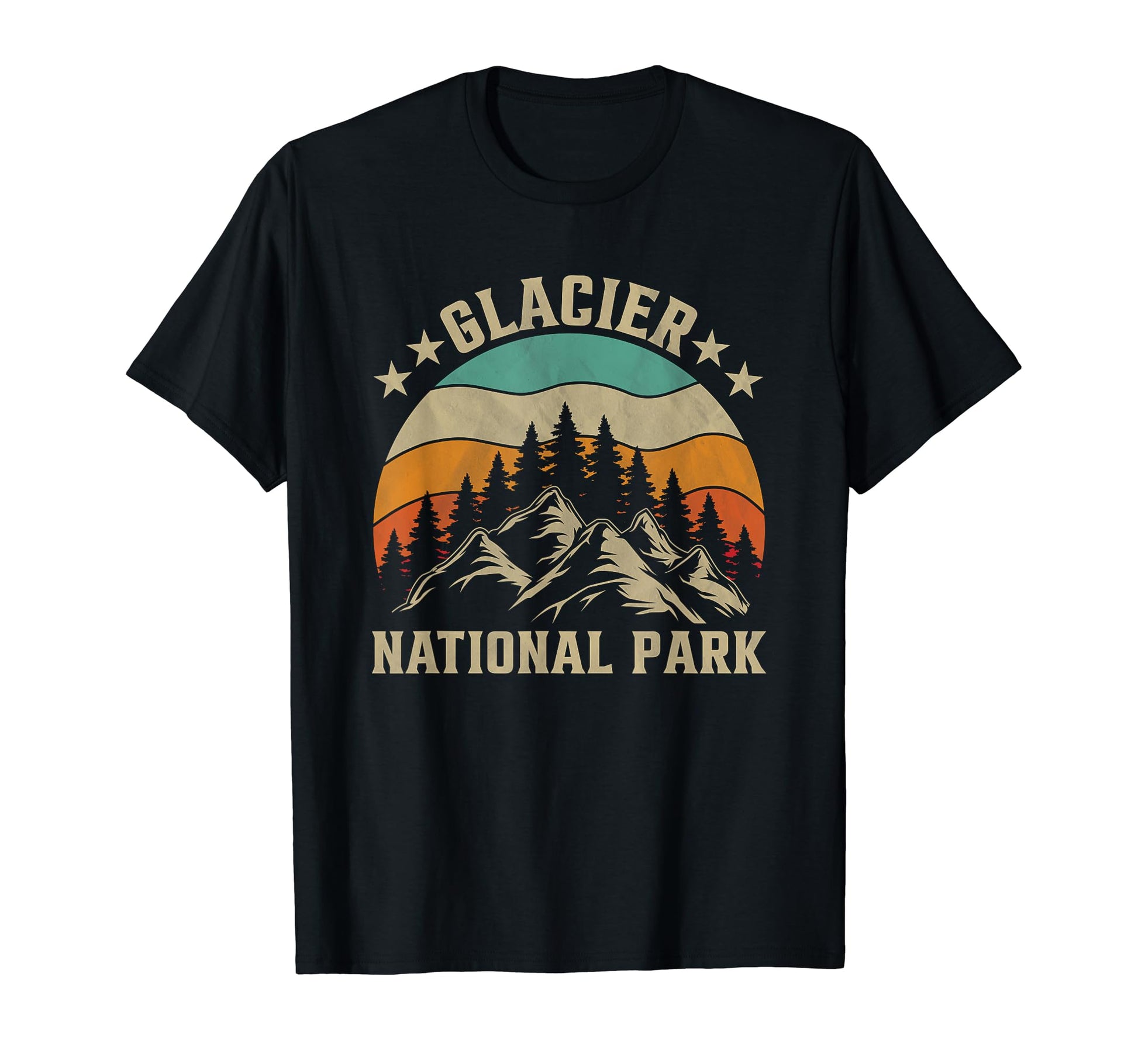 Glacier National Park T-Shirt - Trendy Graphic for Adults - T-Shirt, Sweatshirt, Hoodie