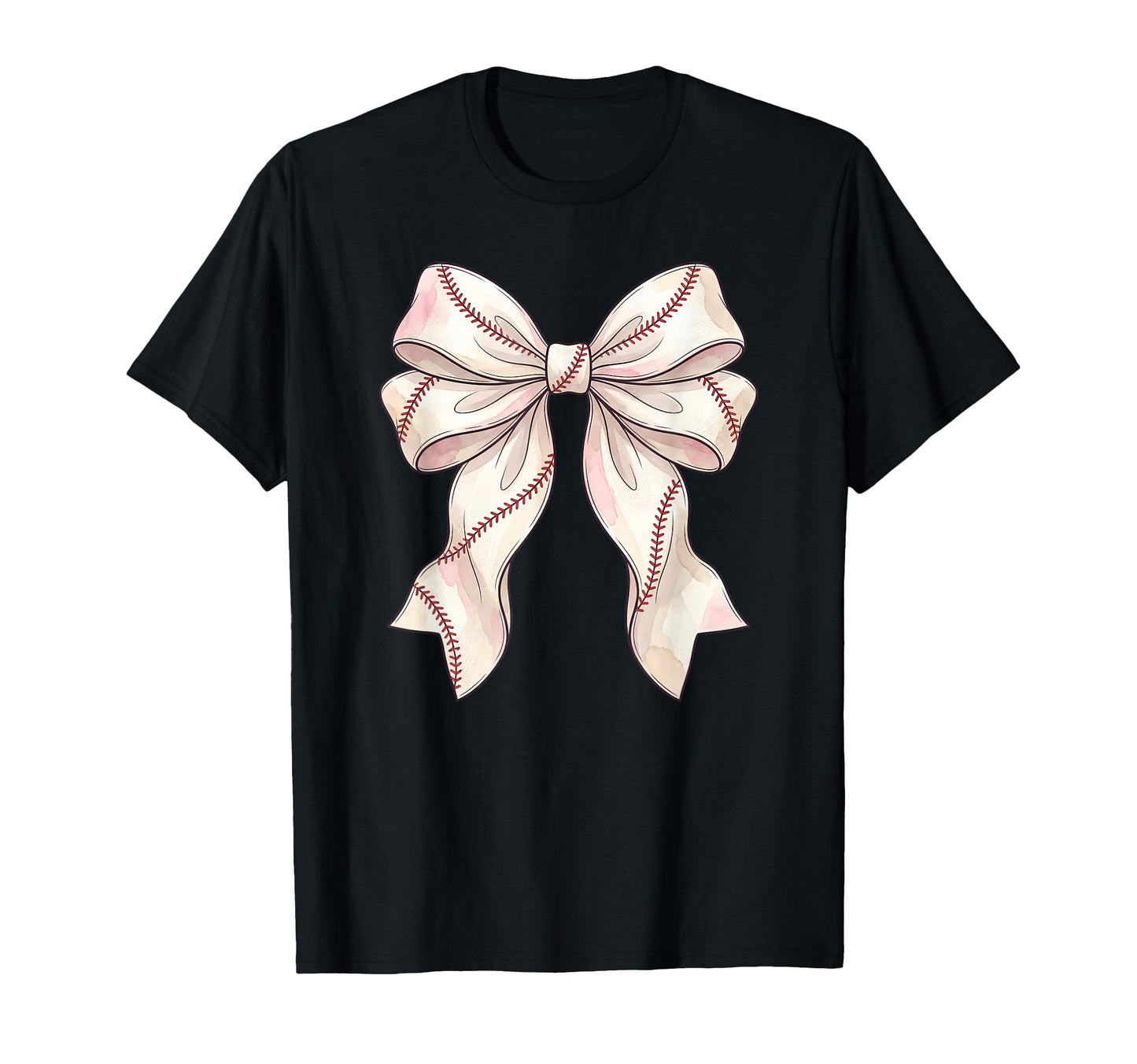 Baseball Coquette Bow T-Shirt - Trendy Graphic Men Women - T-Shirt, Sweatshirt, Hoodie