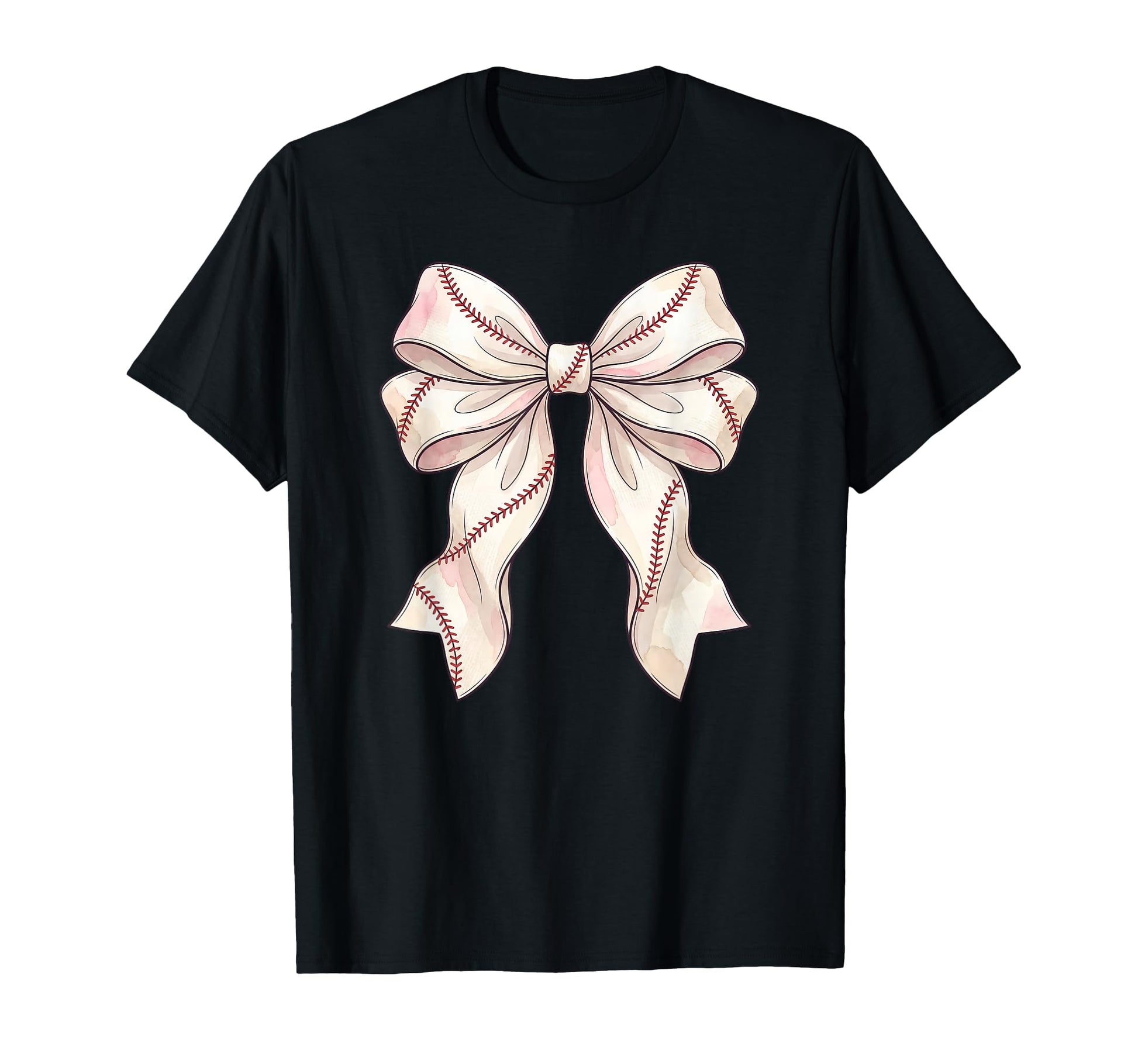 Baseball Coquette Bow T-Shirt - Trendy Graphic Men Women - T-Shirt, Sweatshirt, Hoodie