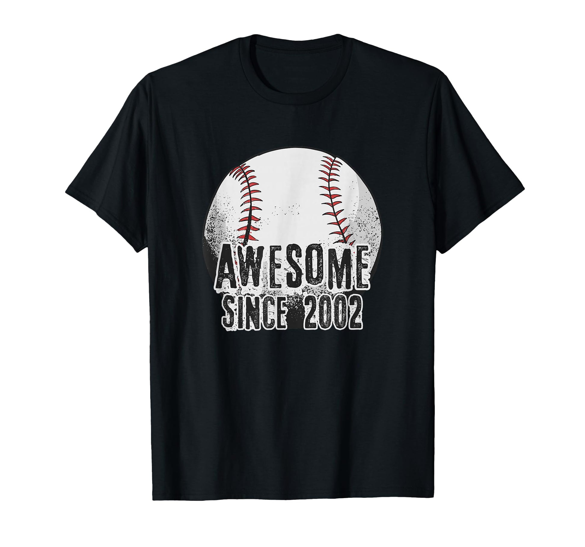 Awesome Since 2002 24 Year Old T-Shirt - Fun Novelty Design for Adults - T-Shirt, Sweatshirt, Hoodie