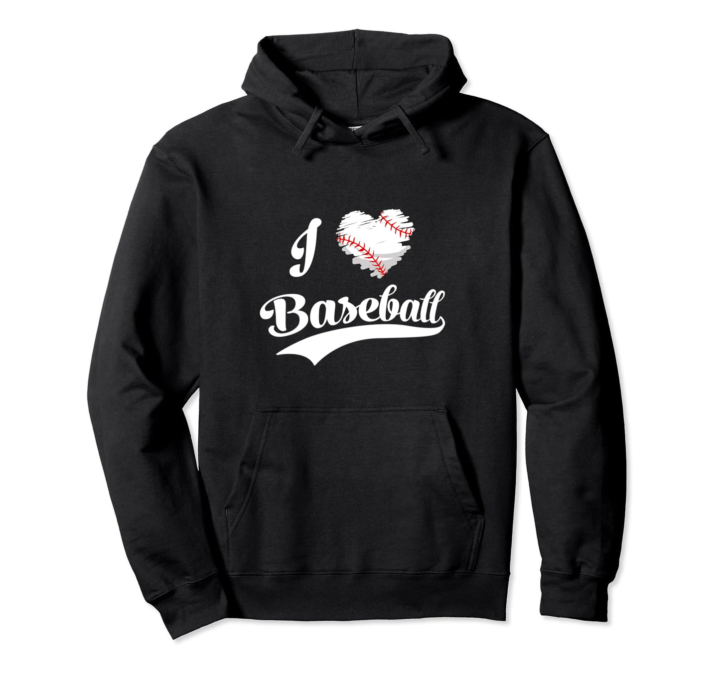 I Heart Baseball I Love Baseball Sport Hoodie - Aesthetic Graphic Unisex - T-Shirt, Sweatshirt, Hoodie