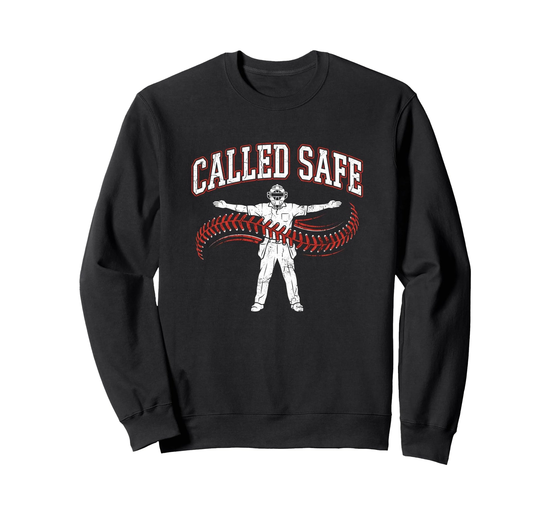 Called Safe Christian Baseball Sweatshirt - Novelty Apparel for Adults - T-Shirt, Sweatshirt, Hoodie