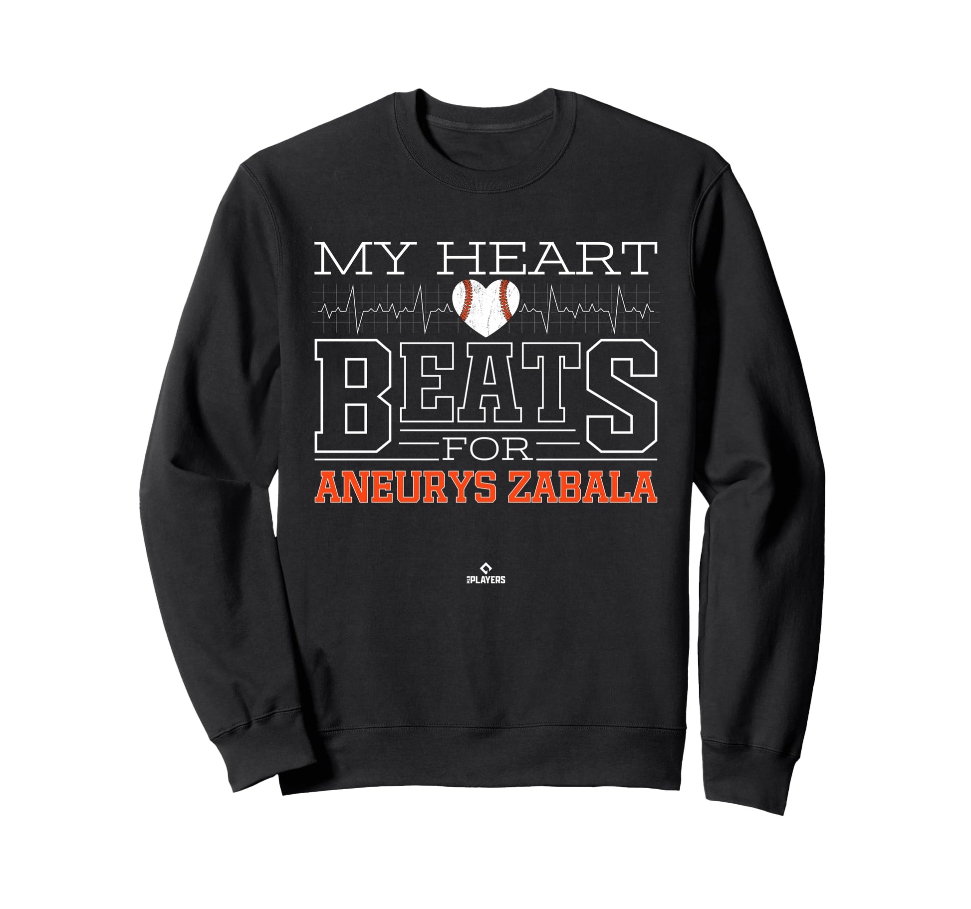 My Heart Beats Aneurys Zabala Sweatshirt - Trendy Graphic Men Women - T-Shirt, Sweatshirt, Hoodie