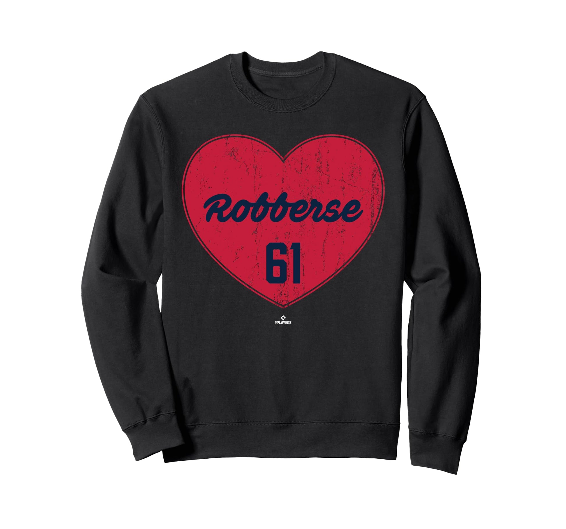 Distressed Heart Sem Robberse St Sweatshirt - Aesthetic Graphic for Adults - T-Shirt, Sweatshirt, Hoodie