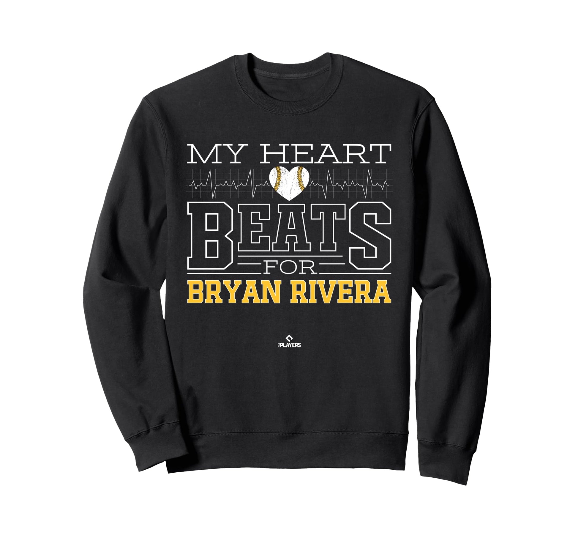 My Heart Beats Bryan Rivera Sweatshirt - Casual Everyday Wear for Adults - T-Shirt, Sweatshirt, Hoodie