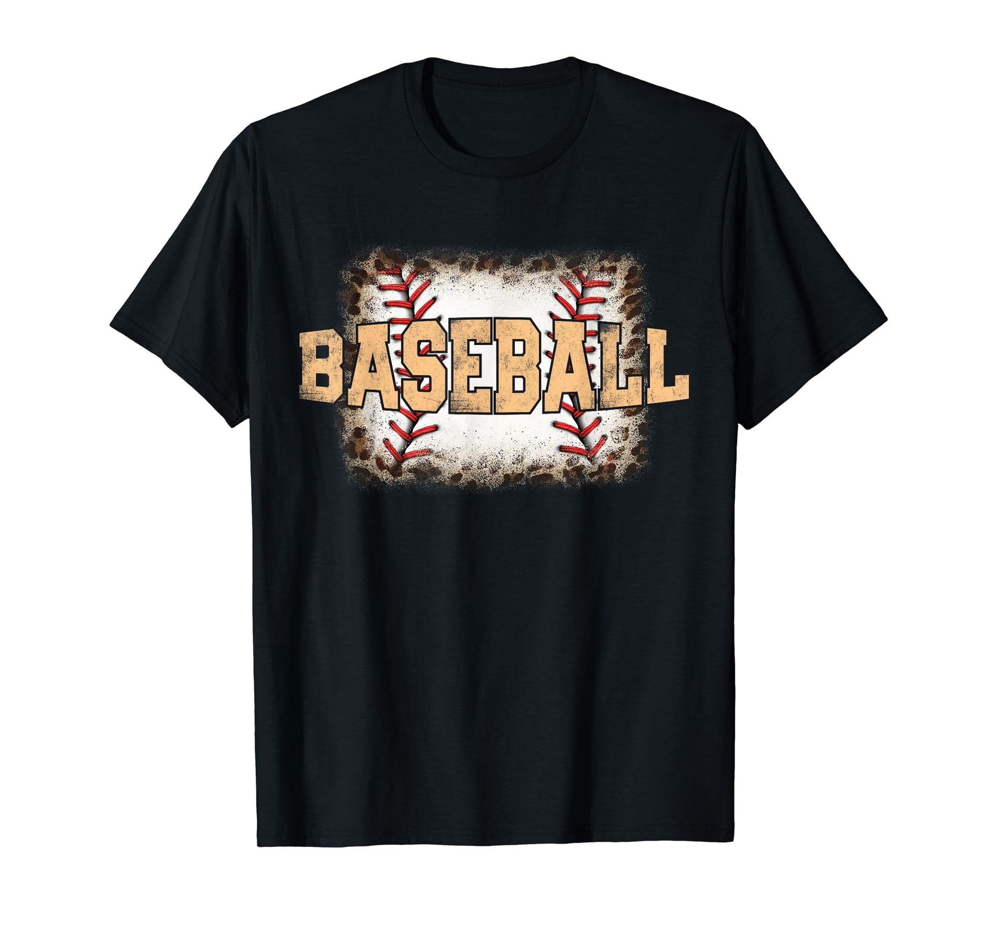 Baseball Leopard Mens Womens T-Shirt - Streetwear Style Unisex - T-Shirt, Sweatshirt, Hoodie